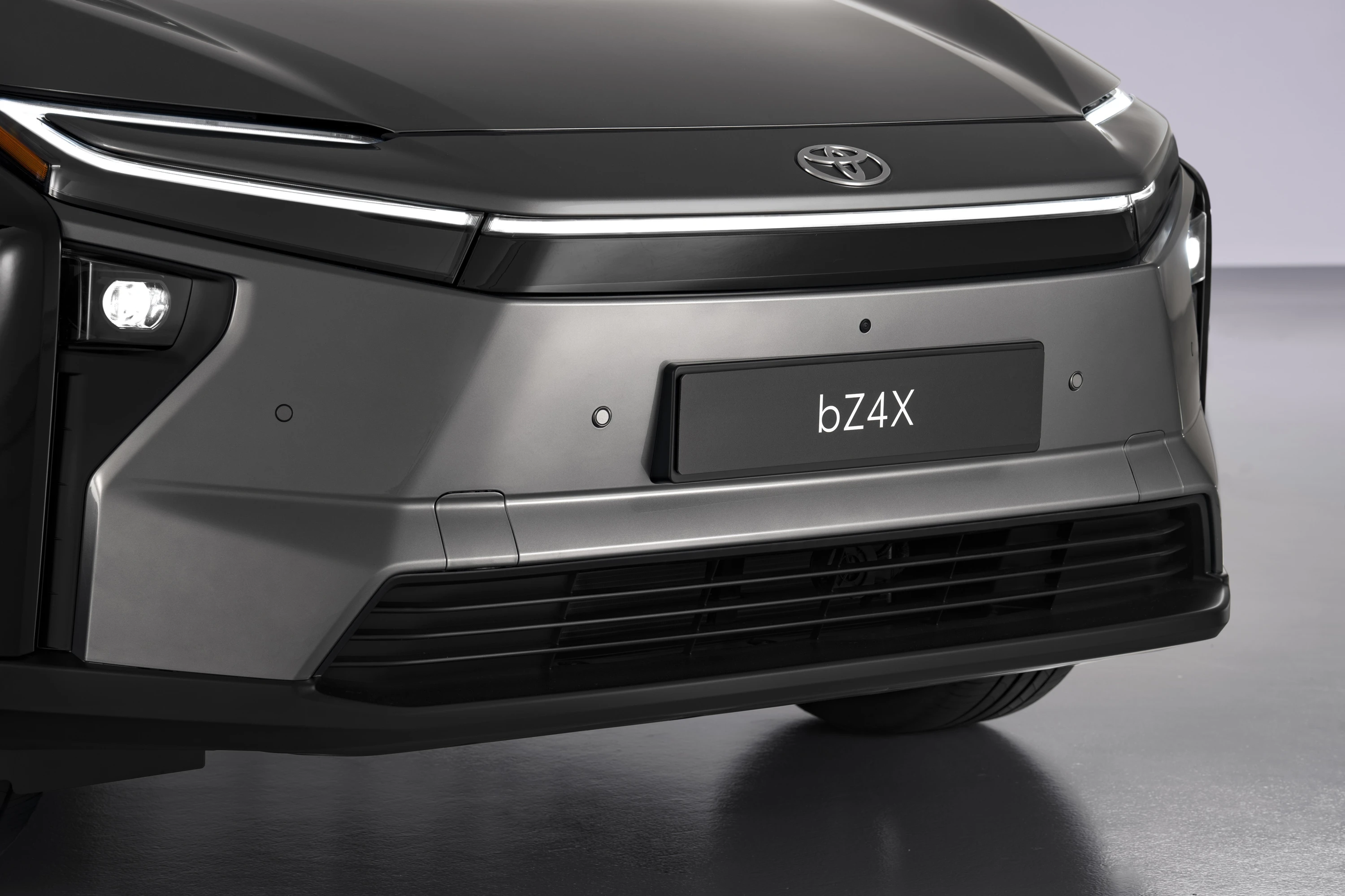 Toyota bZ4x AWD headlights view