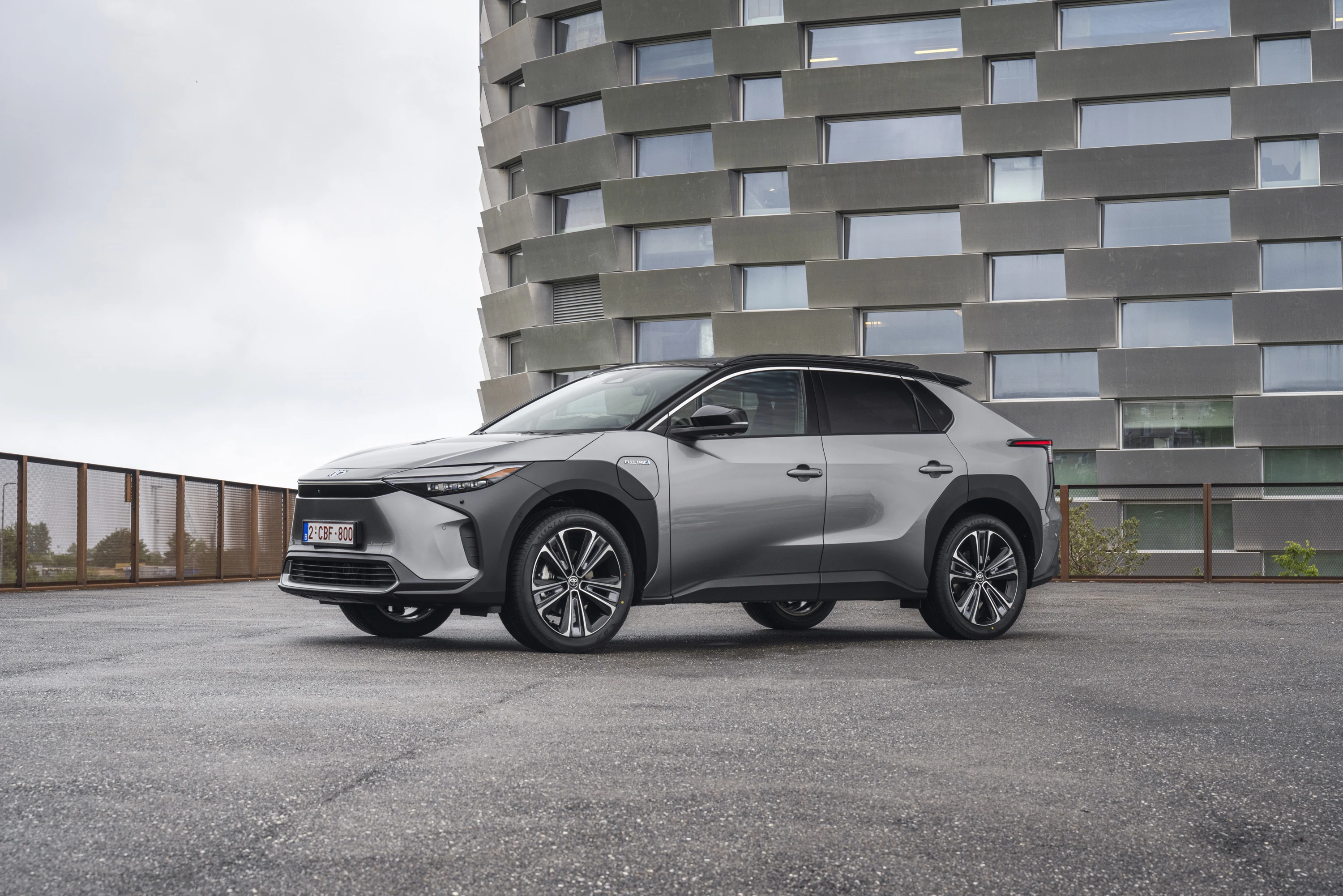 Toyota bZ4X FWD 57.7 kWh electric vehicle exterior