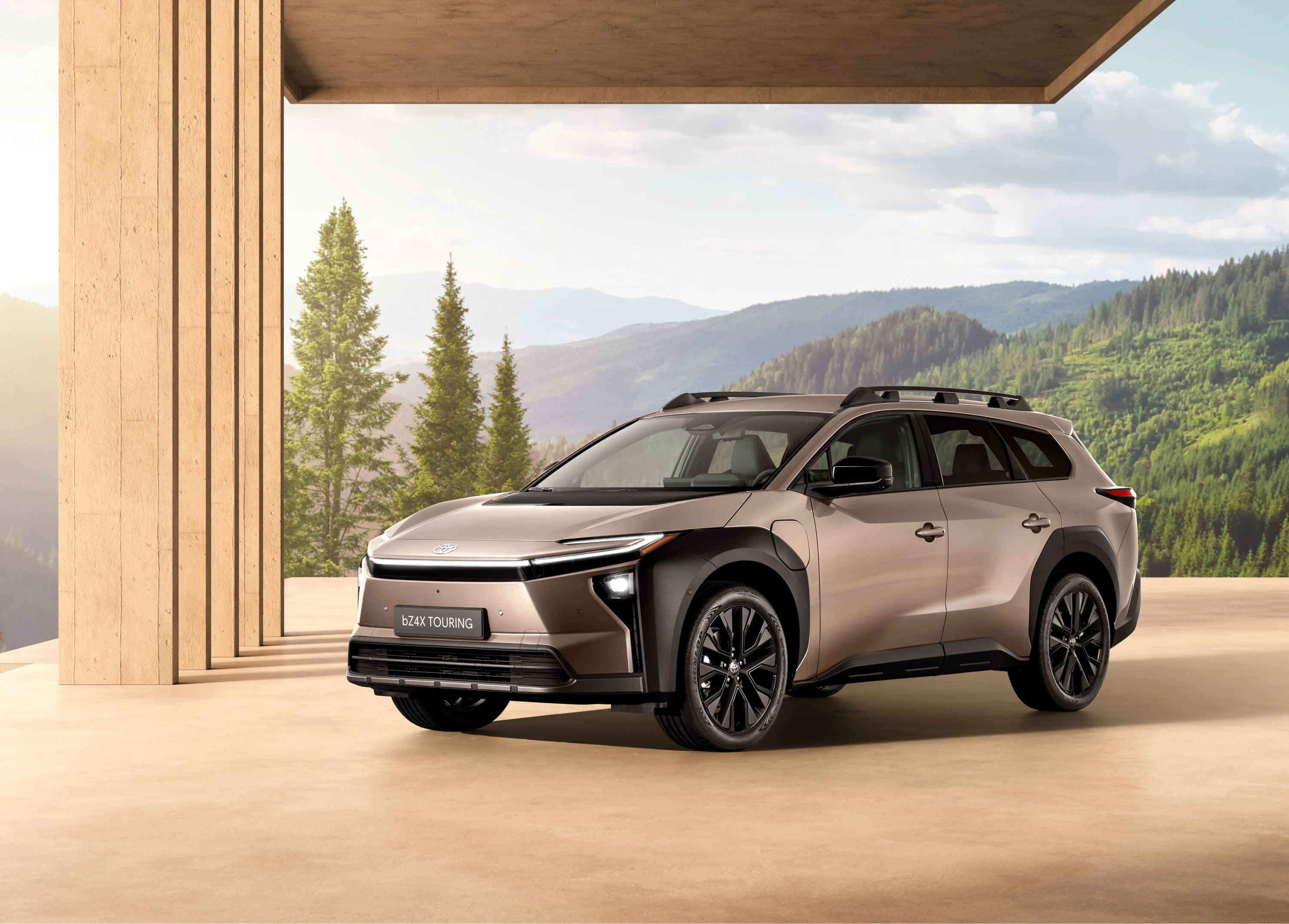 Toyota bZ4X Touring AWD exterior view