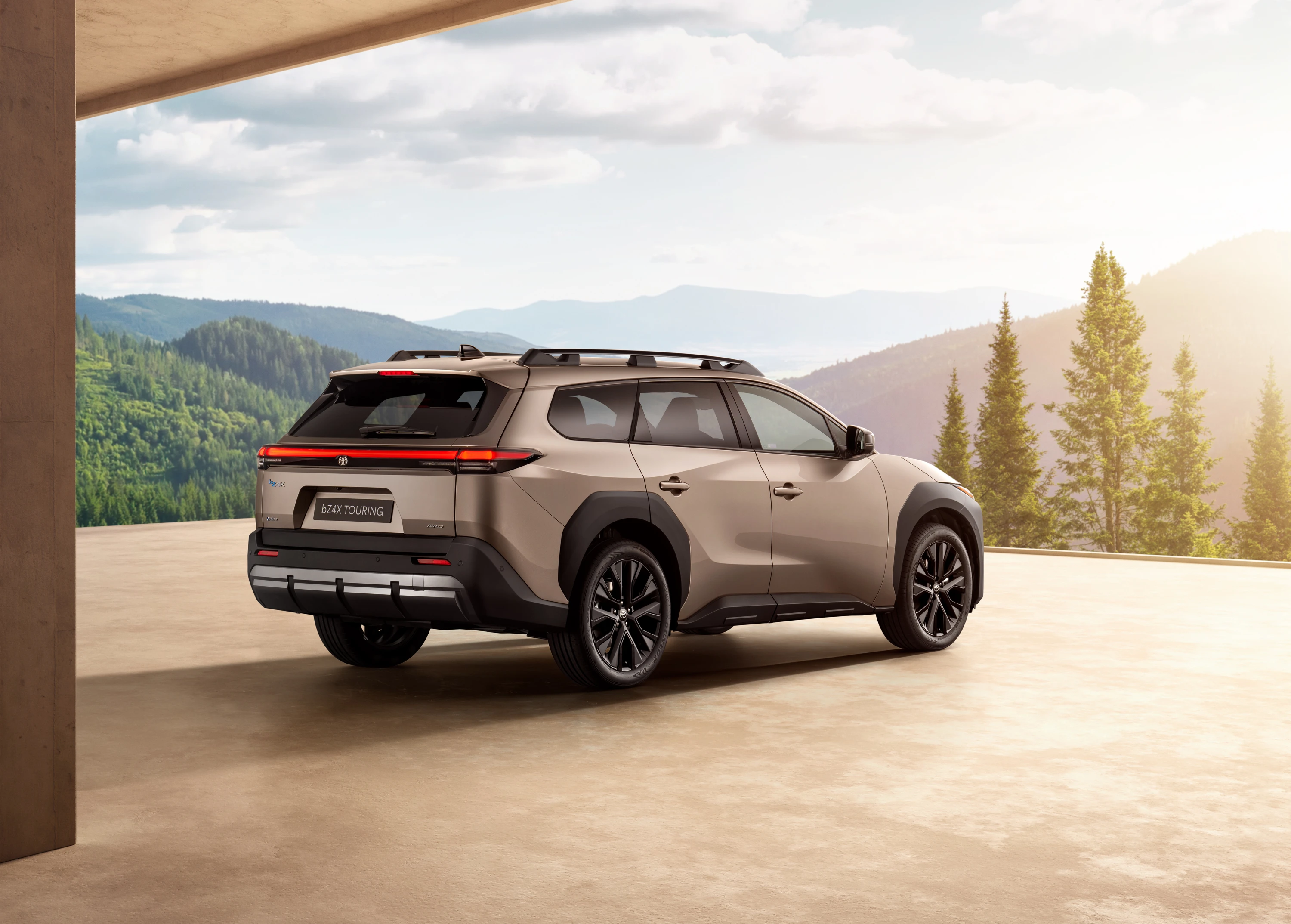 Toyota bZ4X Touring AWD exterior view