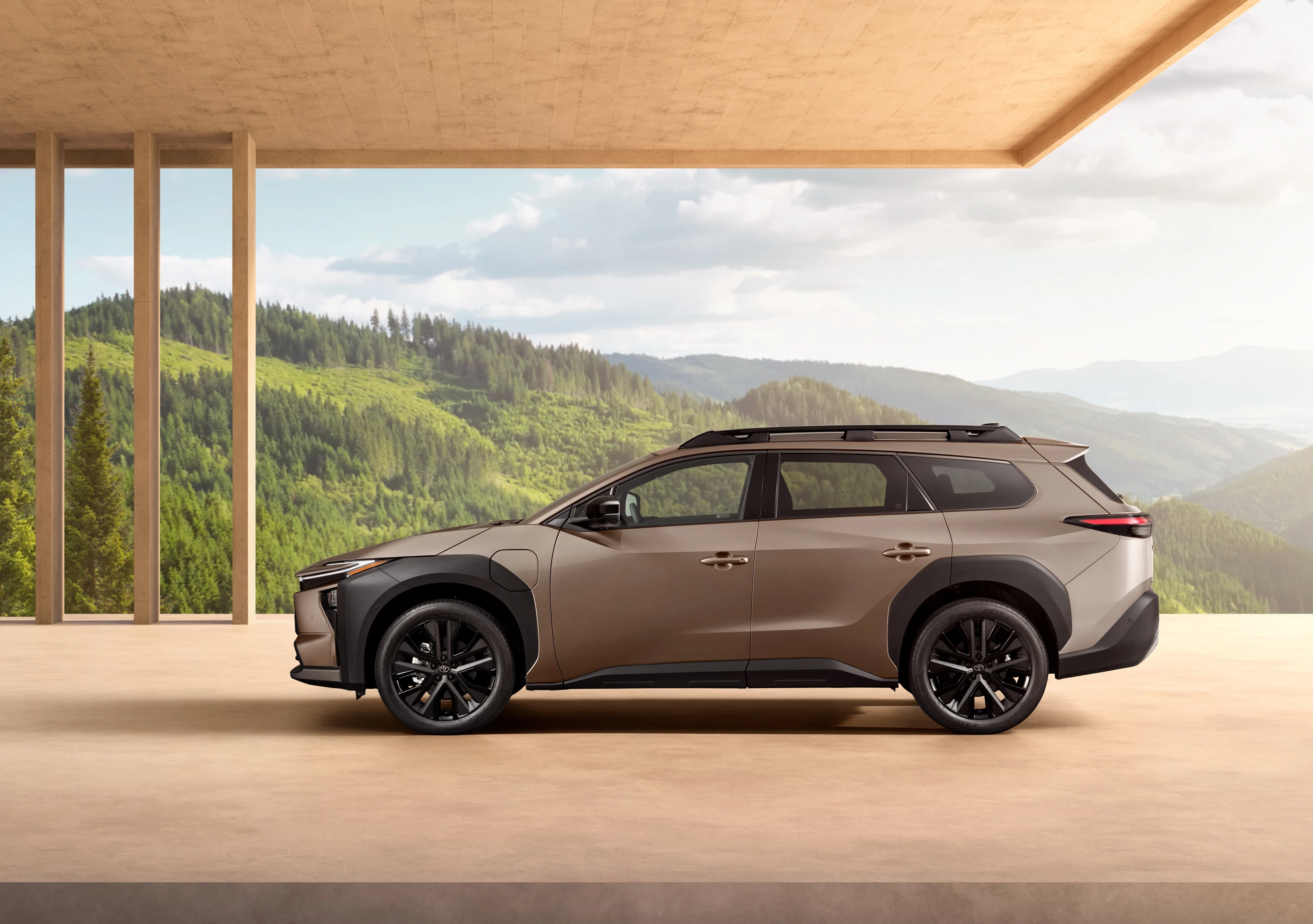 Toyota bZ4X Touring AWD exterior view