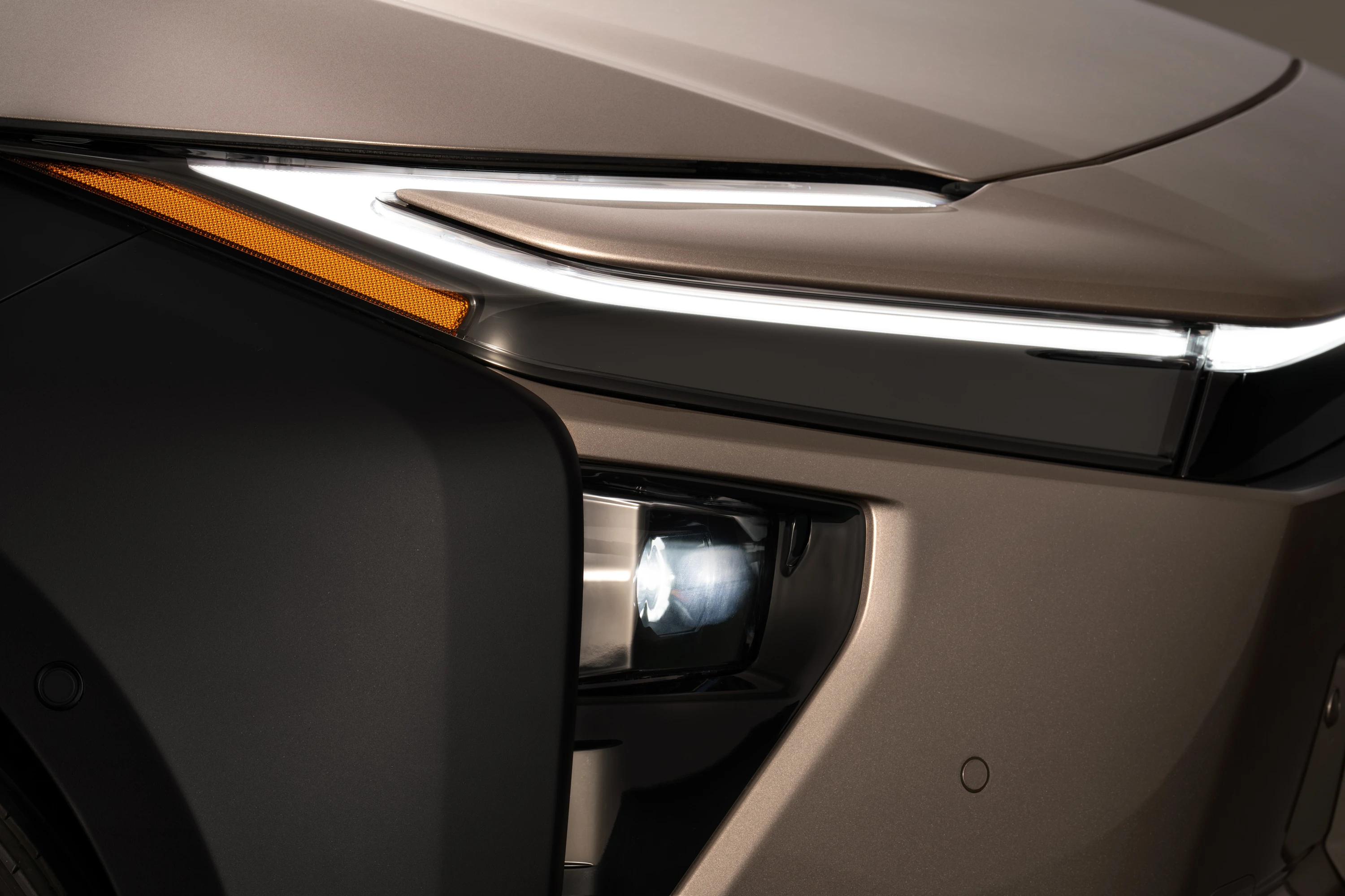 Toyota bZ4X Touring AWD headlights view