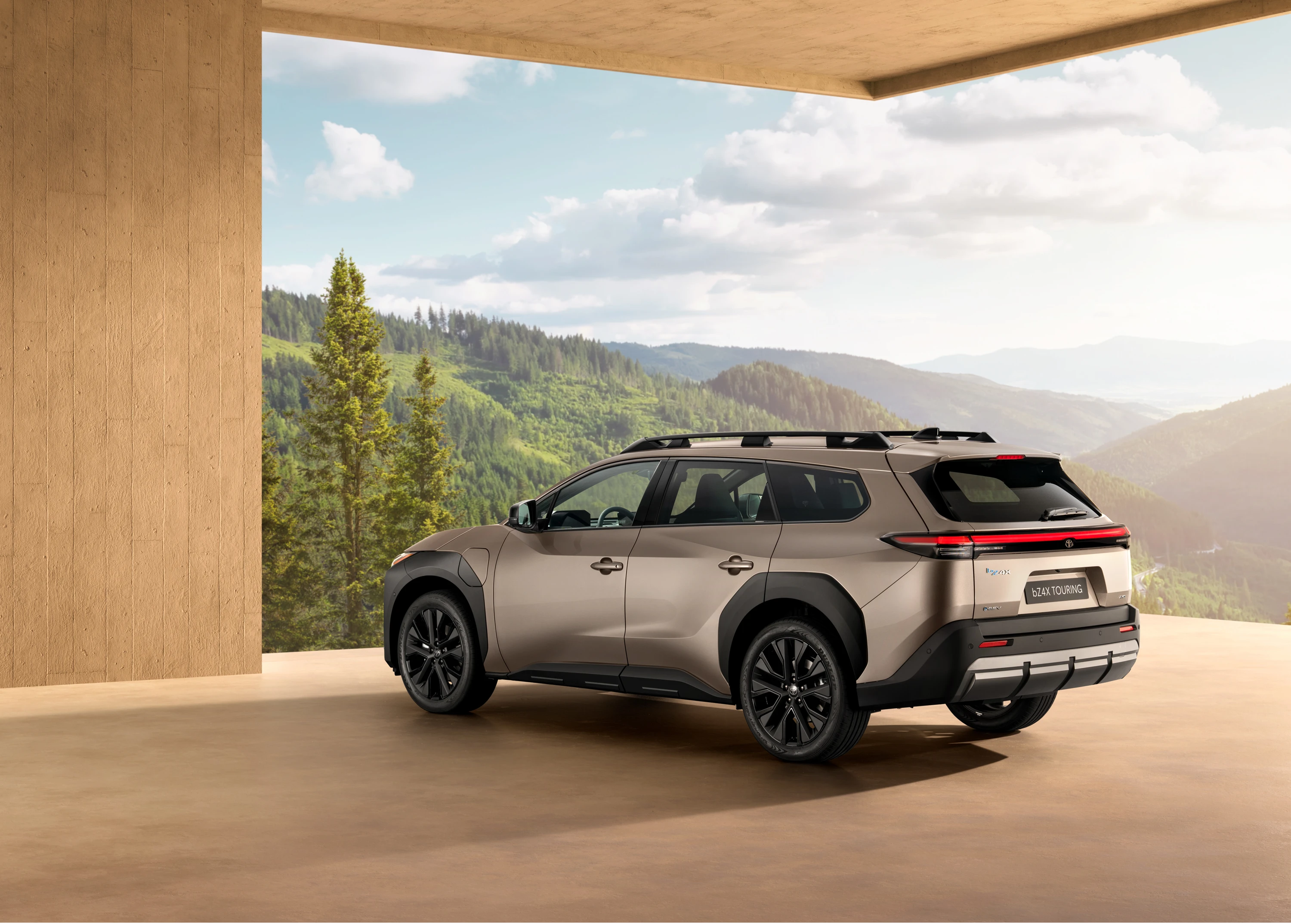 Toyota bZ4X Touring AWD exterior view