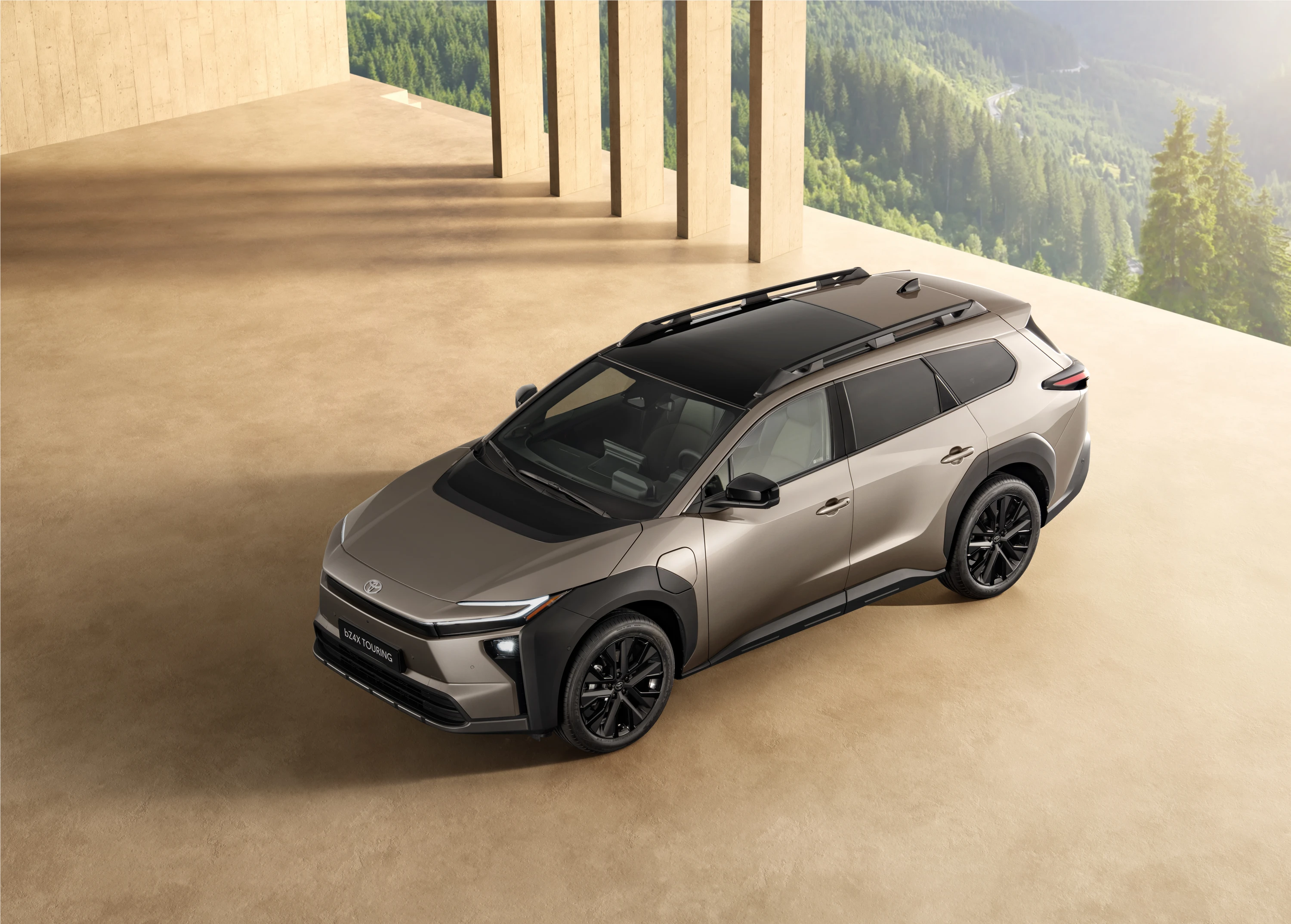 Toyota bZ4X Touring AWD exterior view