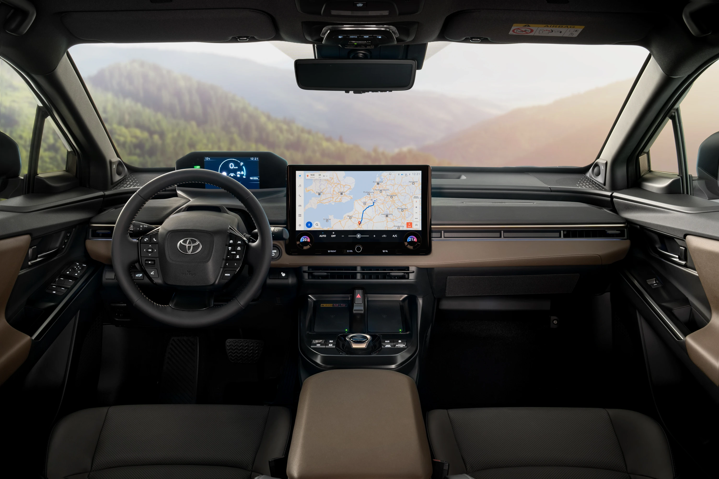 Toyota bZ4X Touring FWD interior view