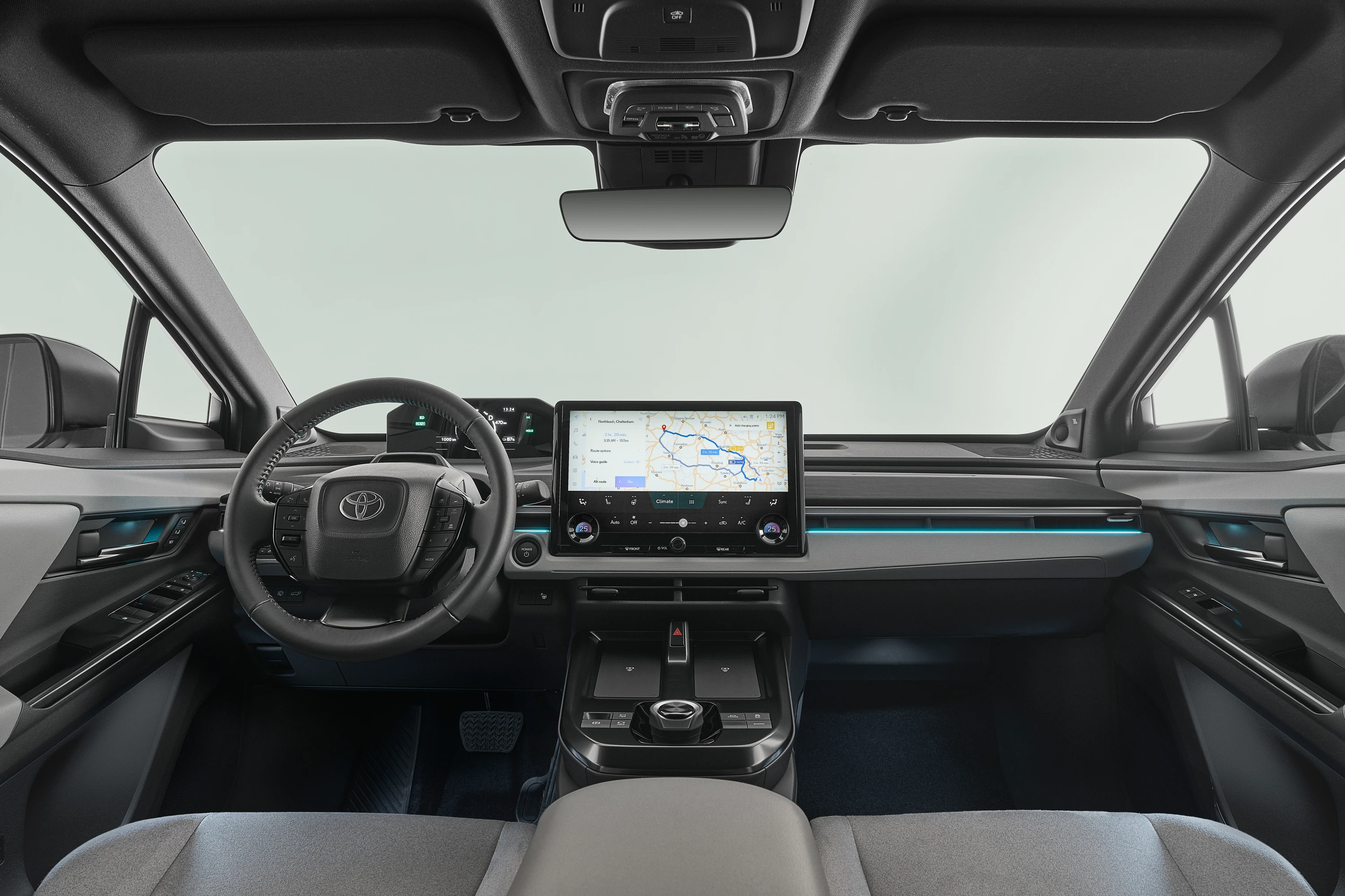 Toyota C-HR+ 77 kWh interior view
