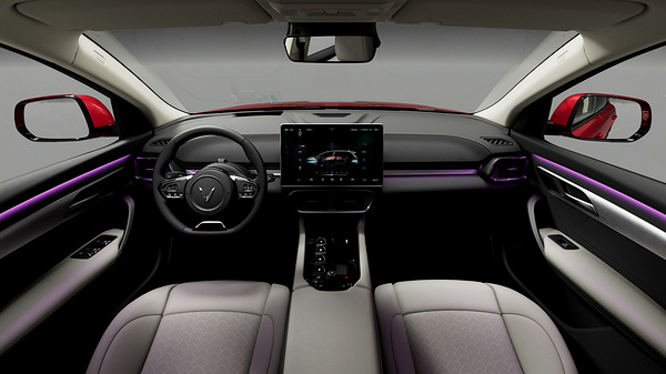 VinFast VF8 Plus interior view