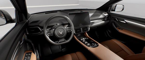 VinFast VF8 Plus screens view
