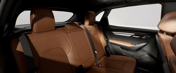 VinFast VF8 Plus secondrowseats view