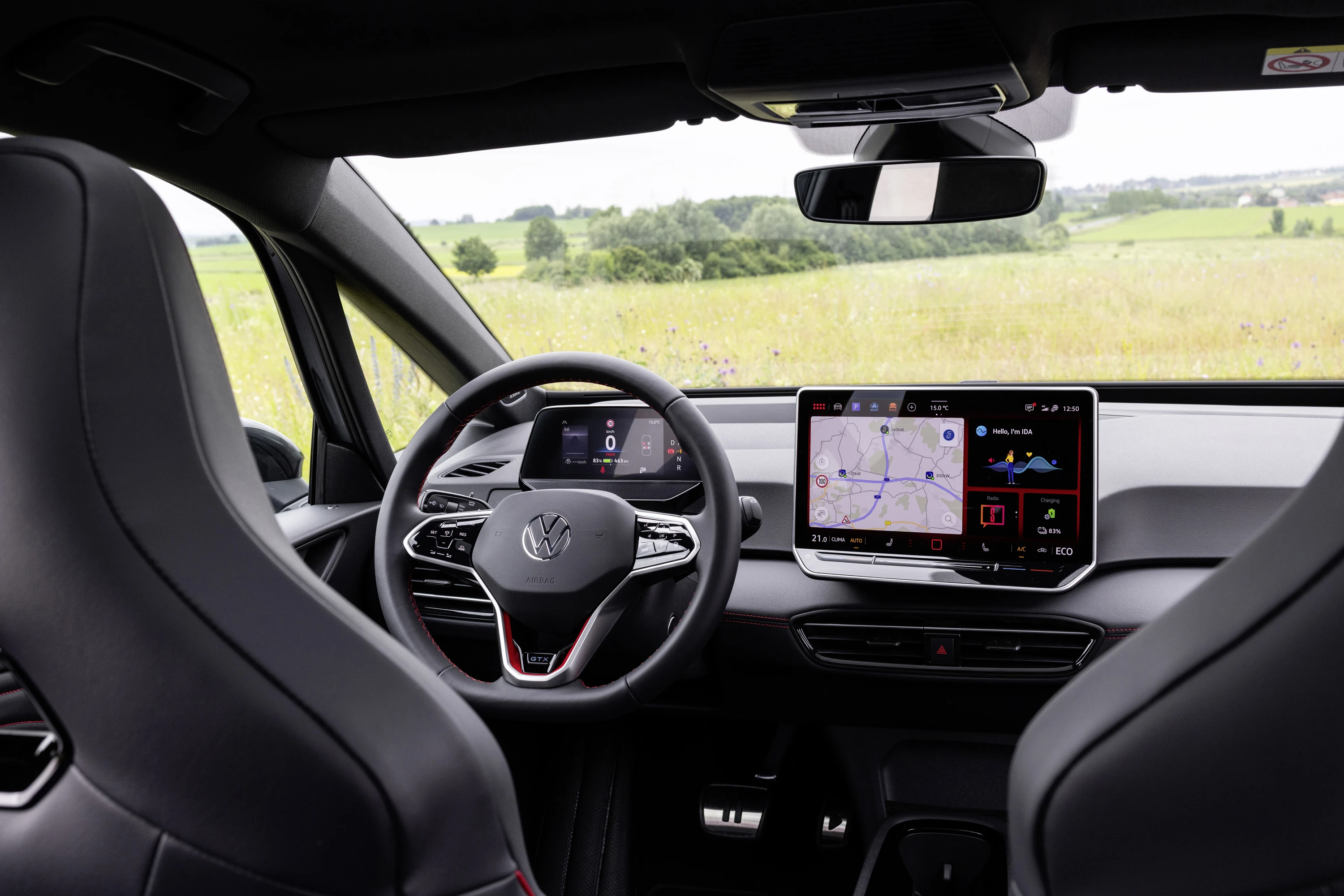 Volkswagen ID.3 GTX Performance screens view