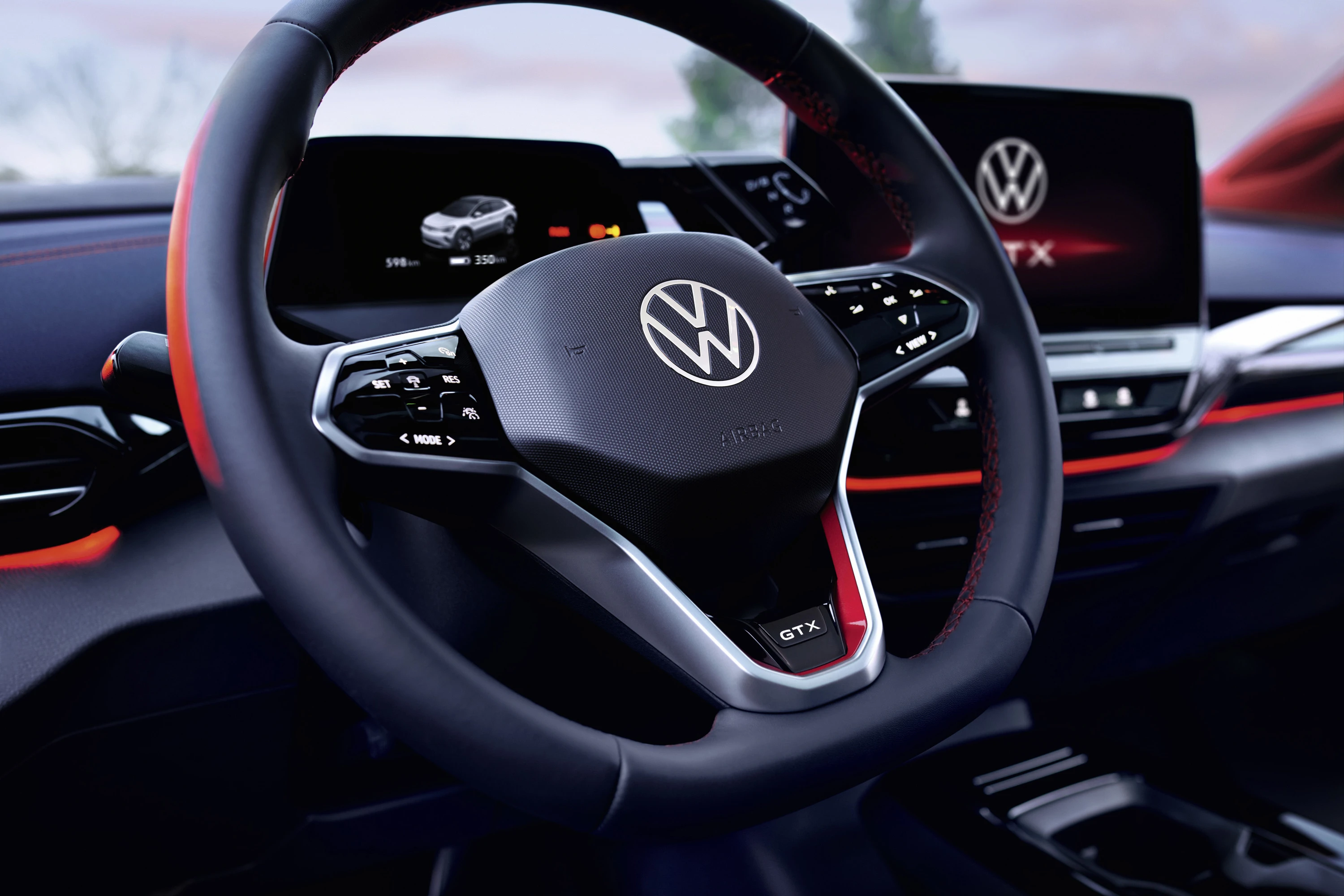 Volkswagen ID.4 GTX 4MOTION (GEN1) screens view
