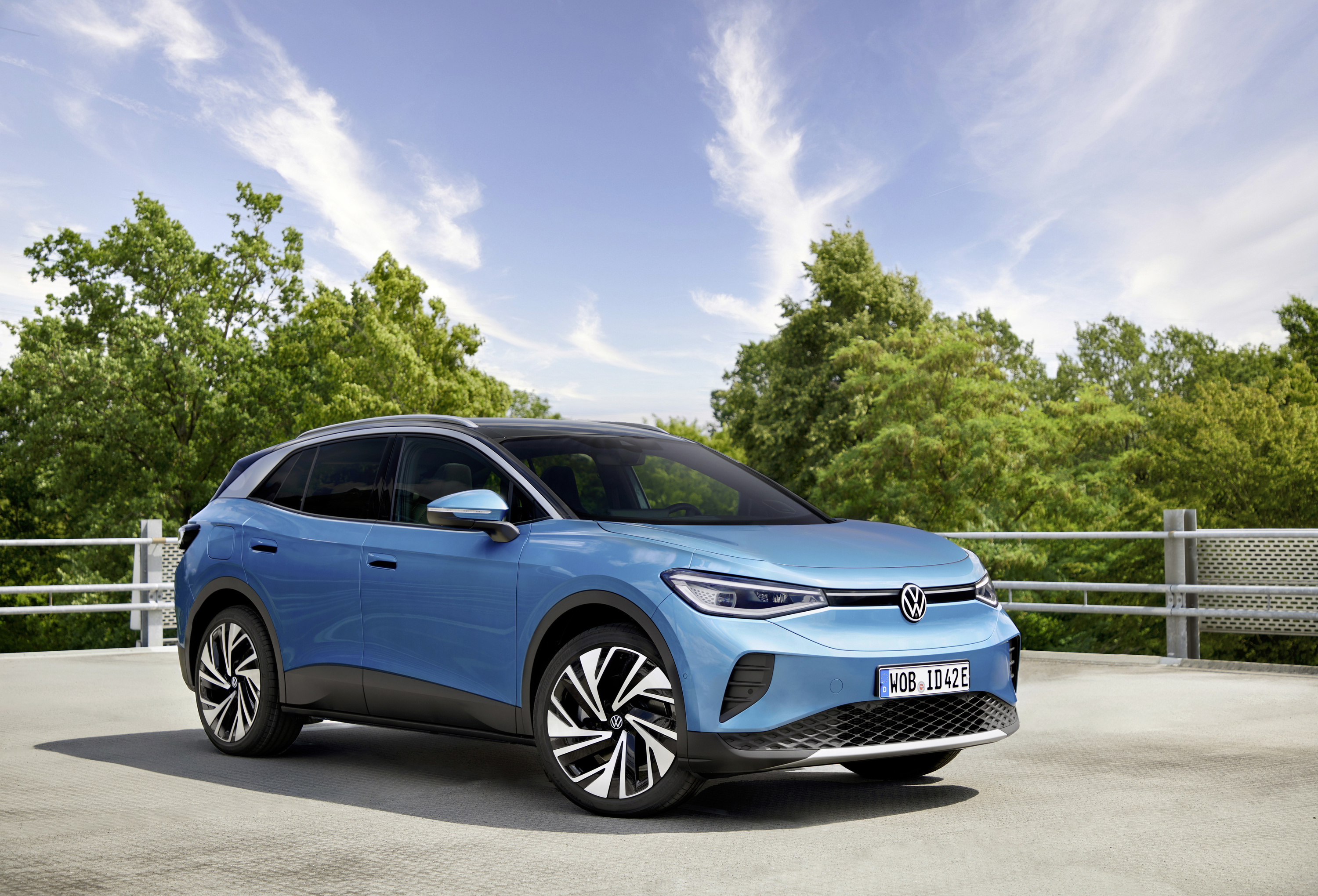 Volkswagen ID.4 Pro electric vehicle exterior