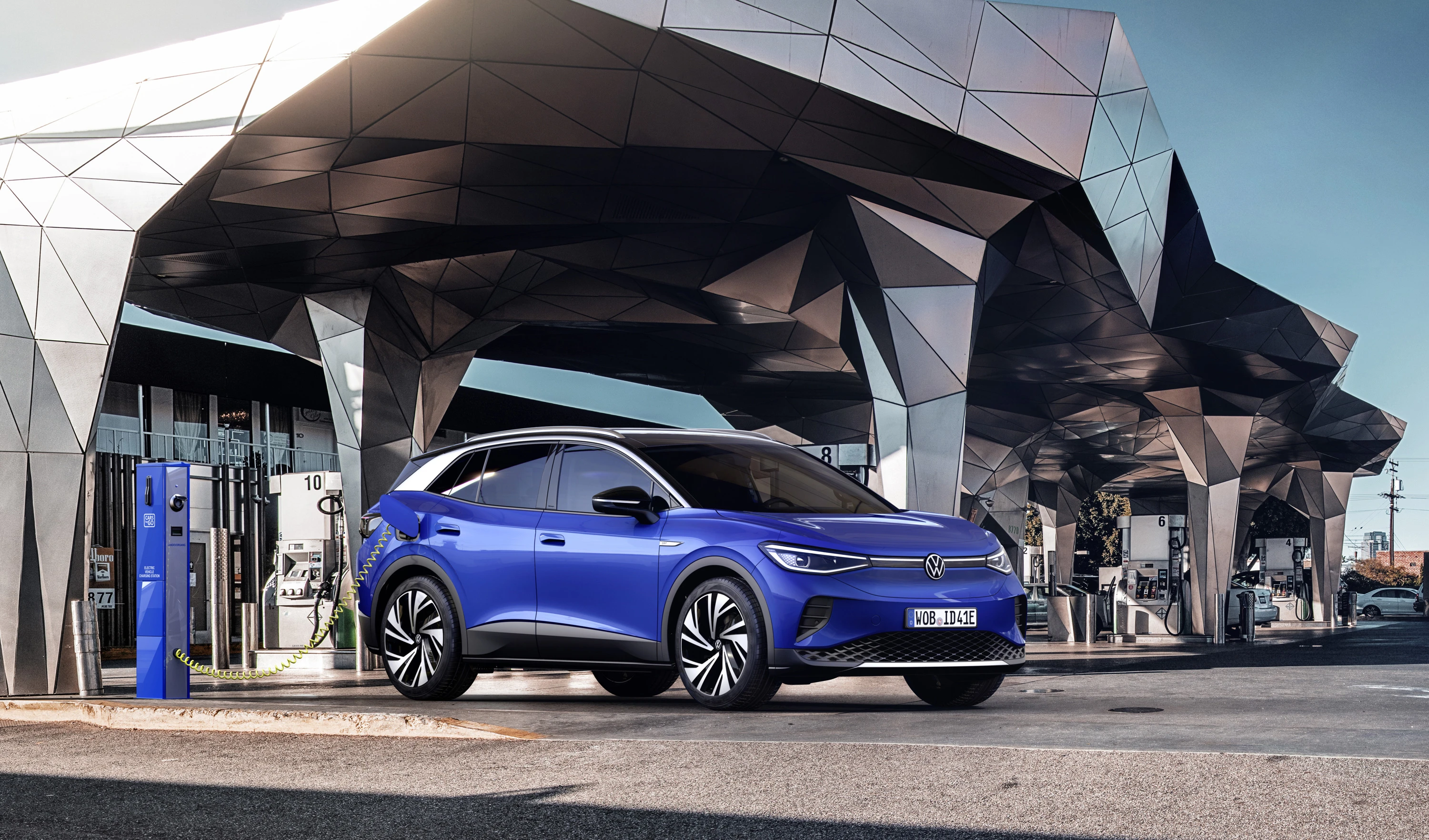 Volkswagen ID.4 Pro Performance charging view
