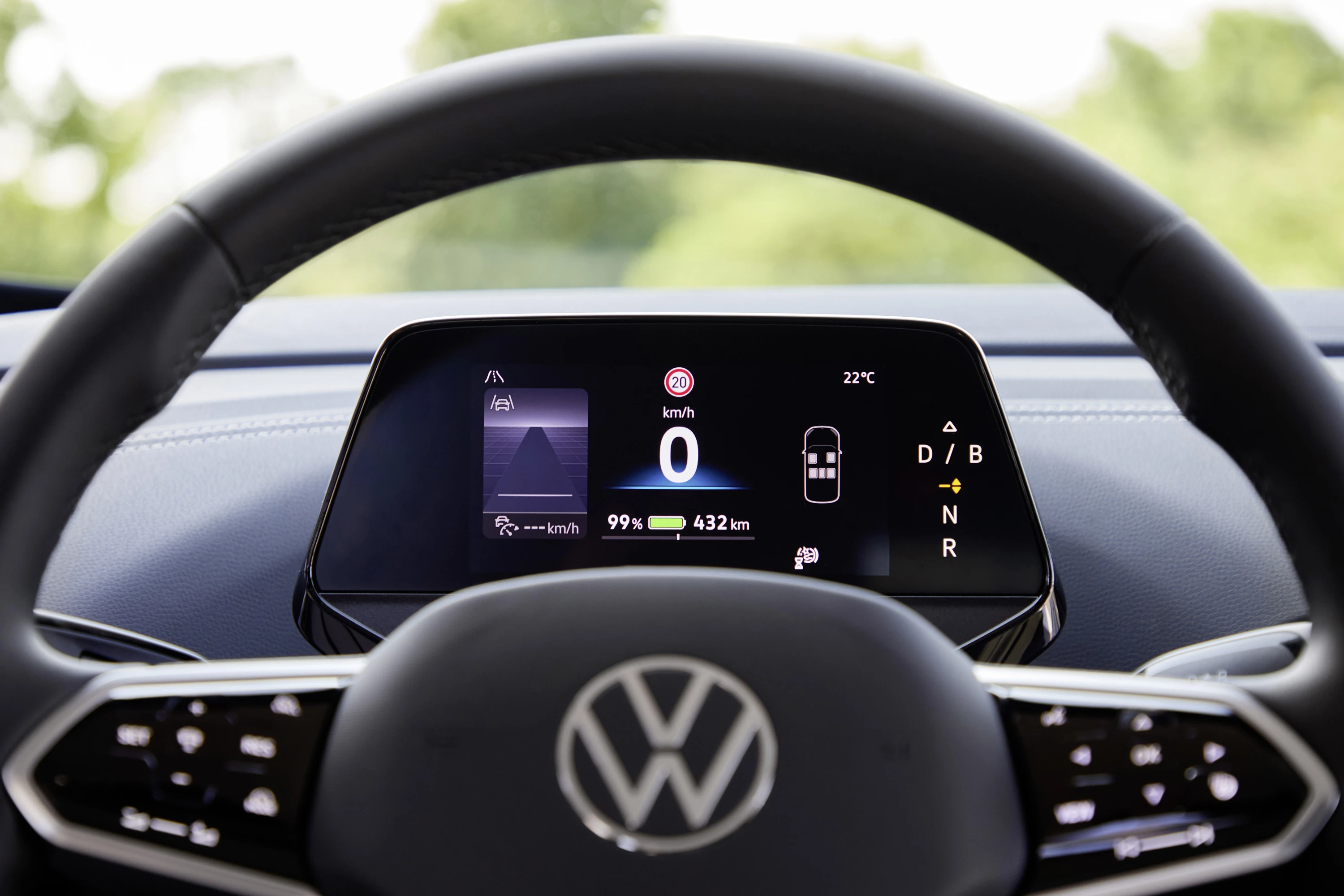 Volkswagen ID.4 Pure screens view