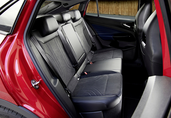 Volkswagen ID.5 GTX 4MOTION secondrowseats view