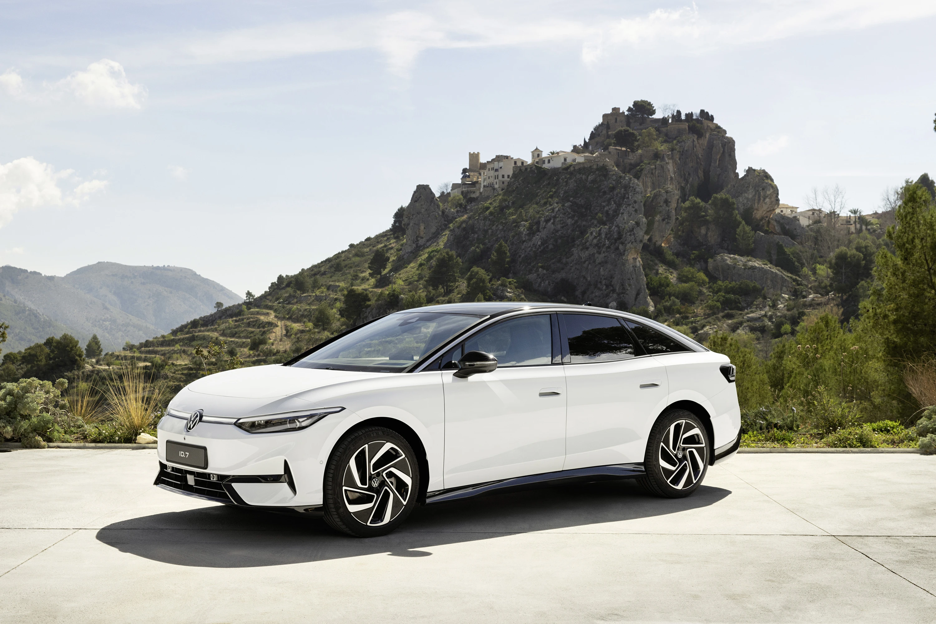 Volkswagen ID.7 Pro electric vehicle exterior