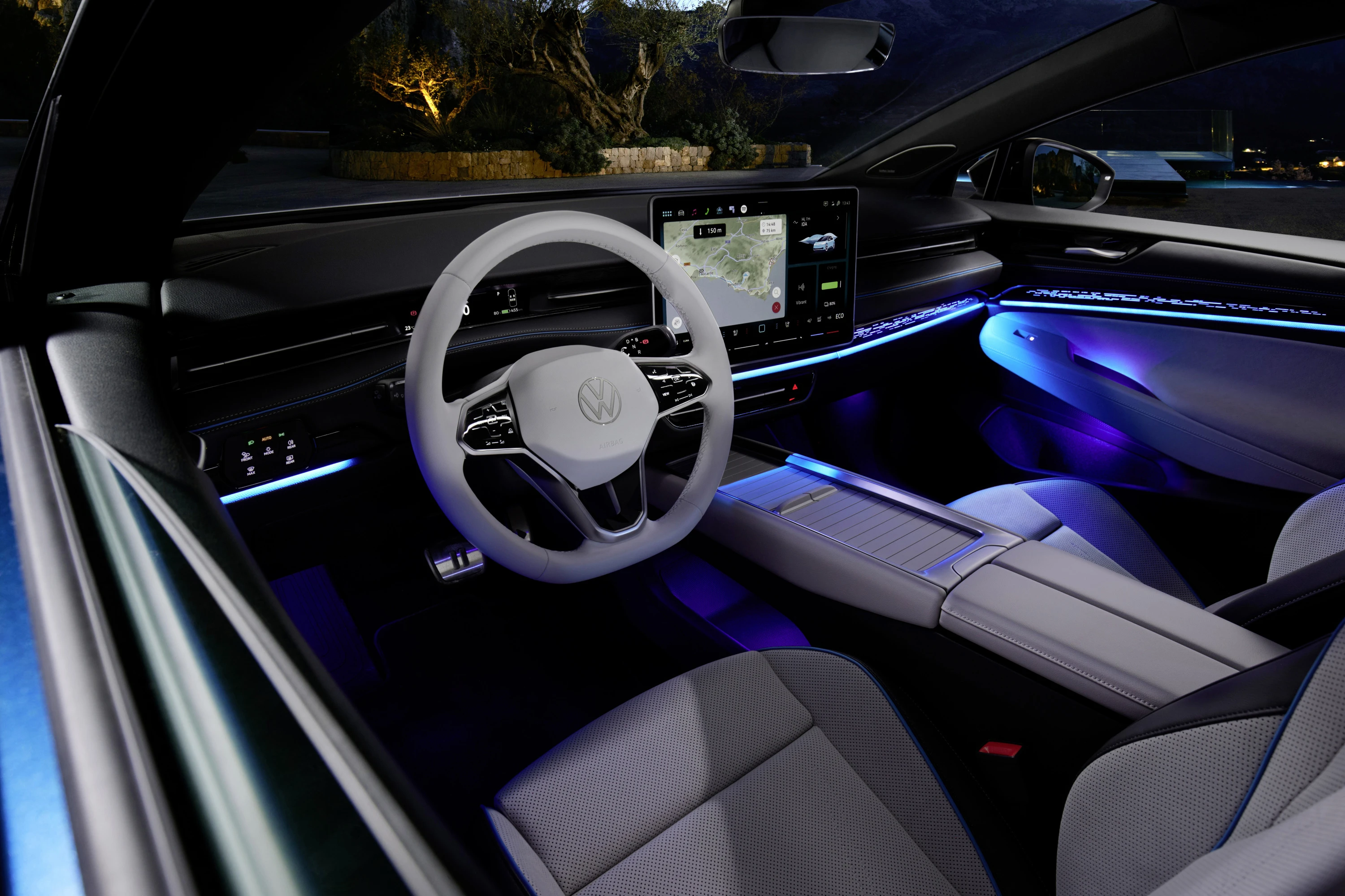 Volkswagen ID.7 Pro interior view