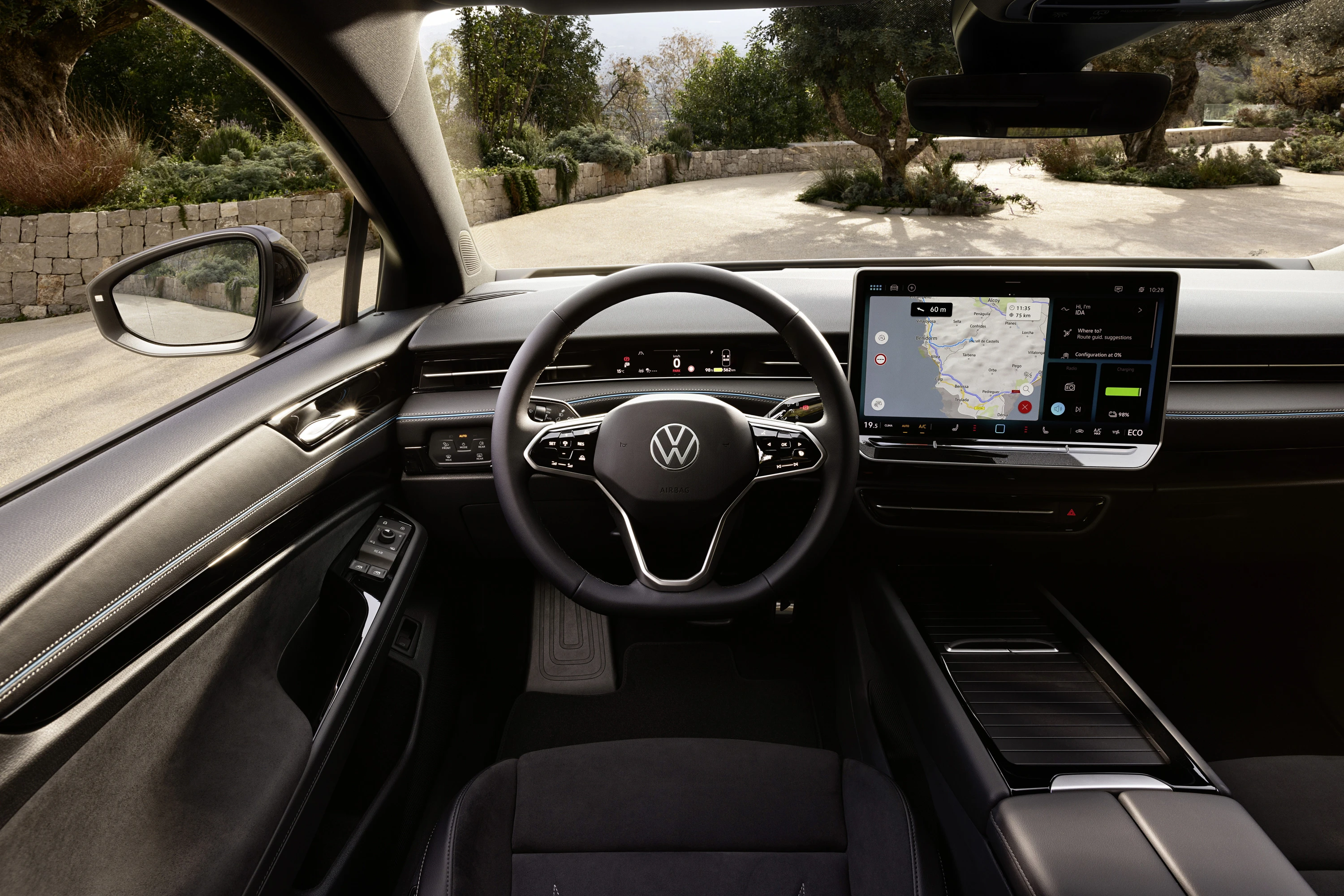 Volkswagen ID.7 Pure screens view