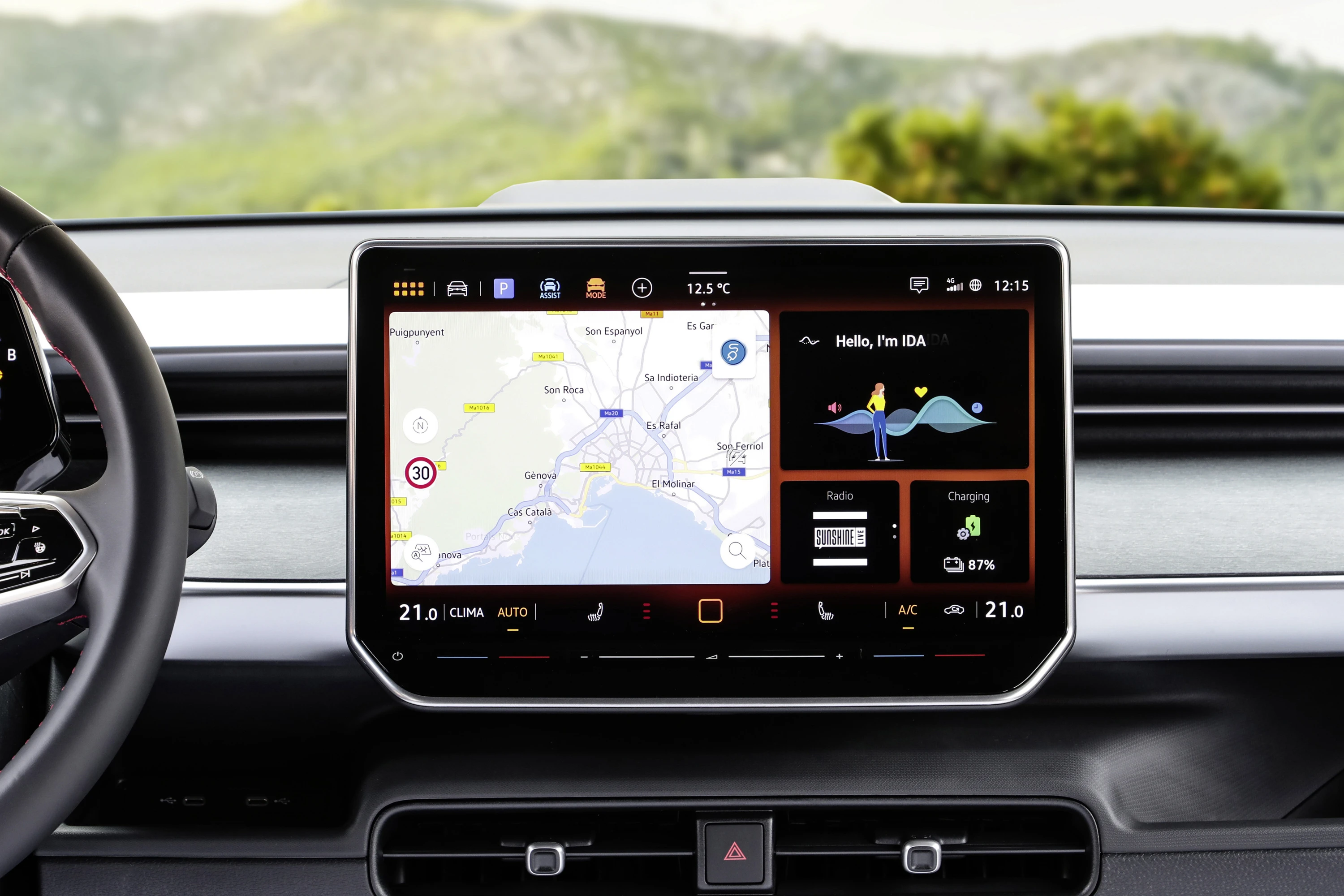 Volkswagen ID. Buzz GTX screens view