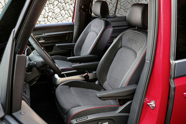 Volkswagen ID. Buzz GTX LWB frontseats view