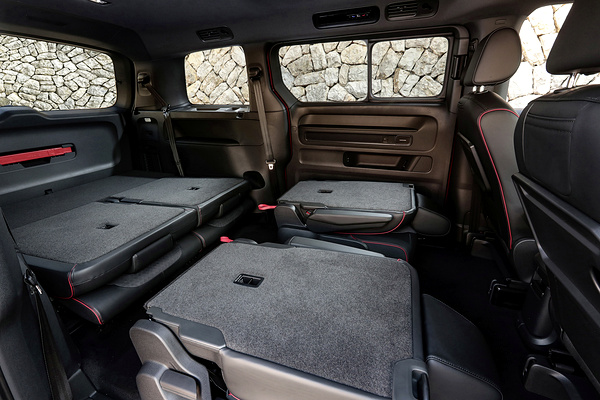 Volkswagen ID. Buzz GTX LWB secondrowseats view