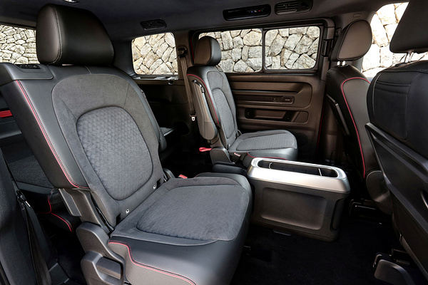 Volkswagen ID. Buzz GTX LWB secondrowseats view