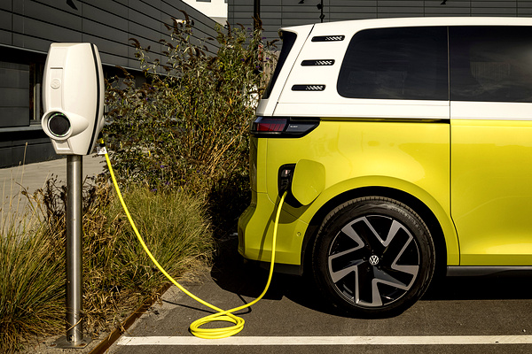 Volkswagen ID. Buzz Pro charging view