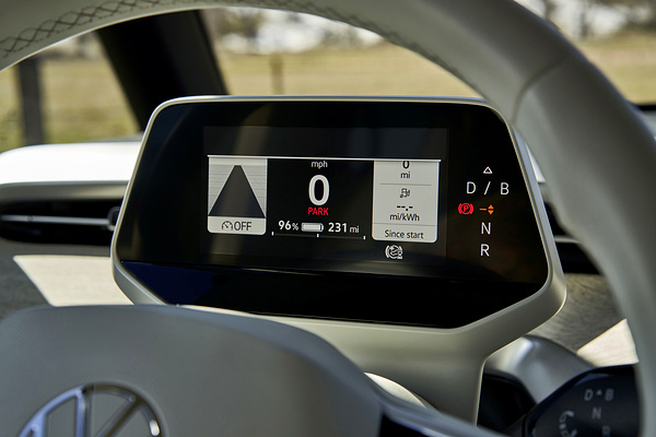 Volkswagen ID. Buzz Pro screens view