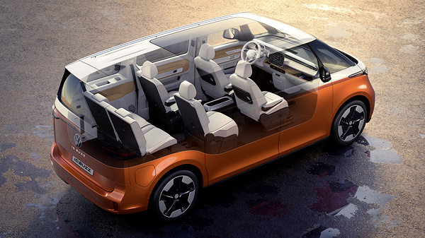 Volkswagen ID. Buzz Pro LWB seats view