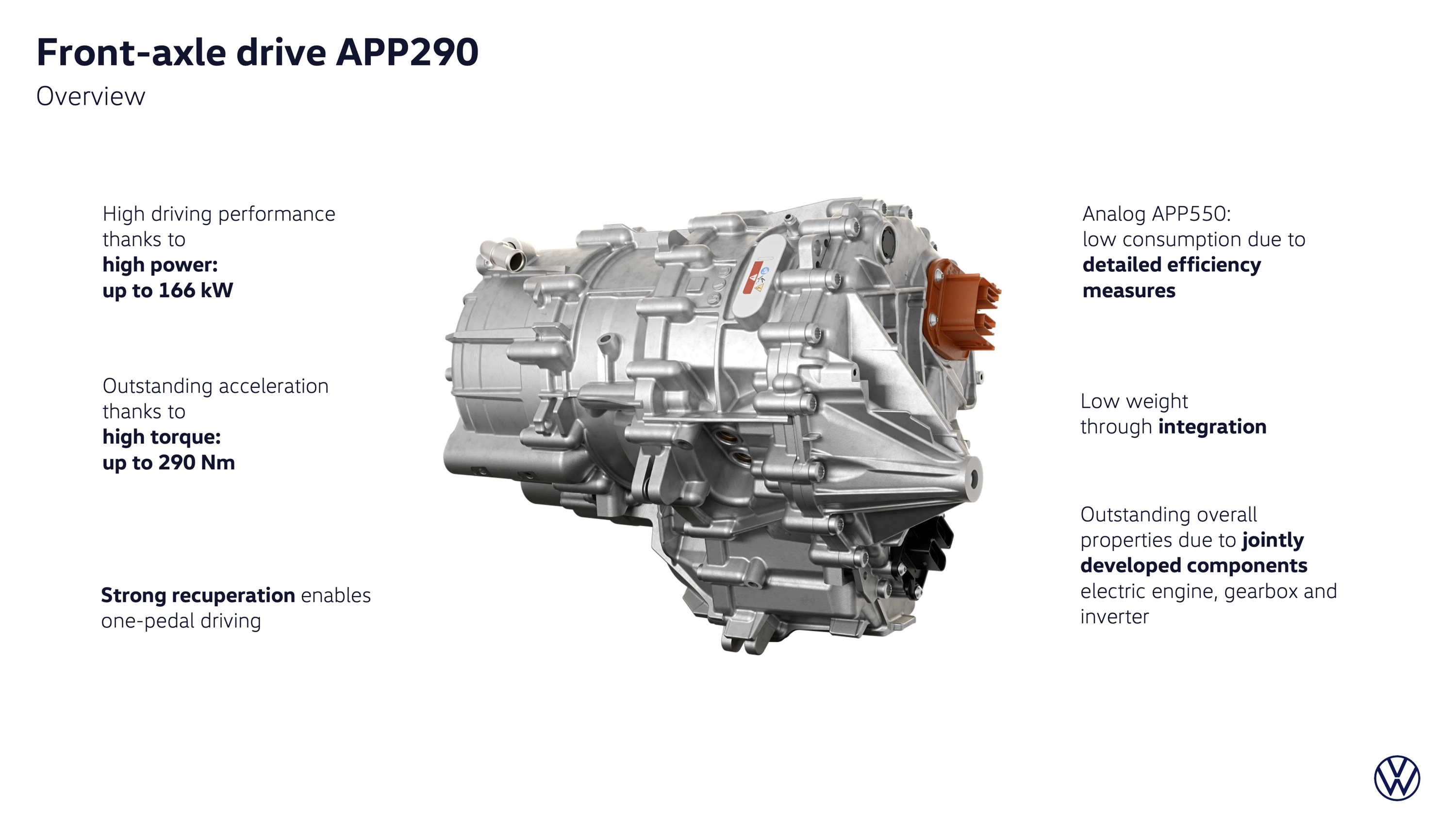 Volkswagen ID. Cross 155 kW technology view