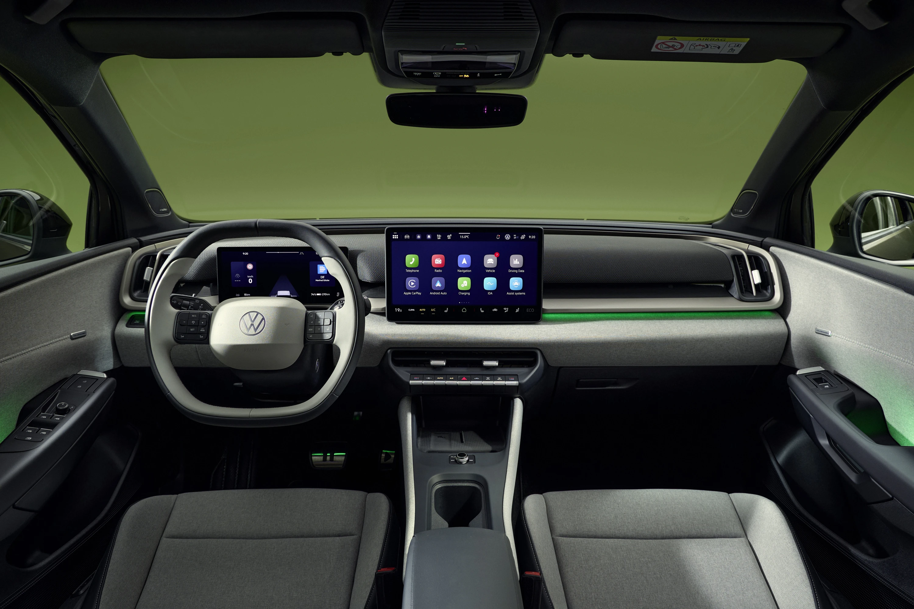 Volkswagen ID. Cross 85 kW interior view