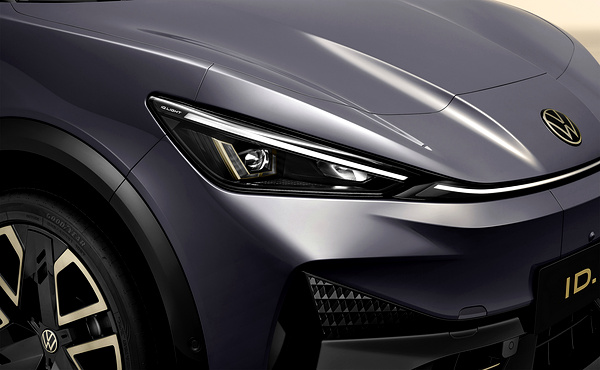 Volkswagen Id. UNYX headlights view