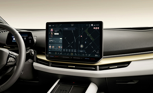 Volkswagen Id. UNYX screens view