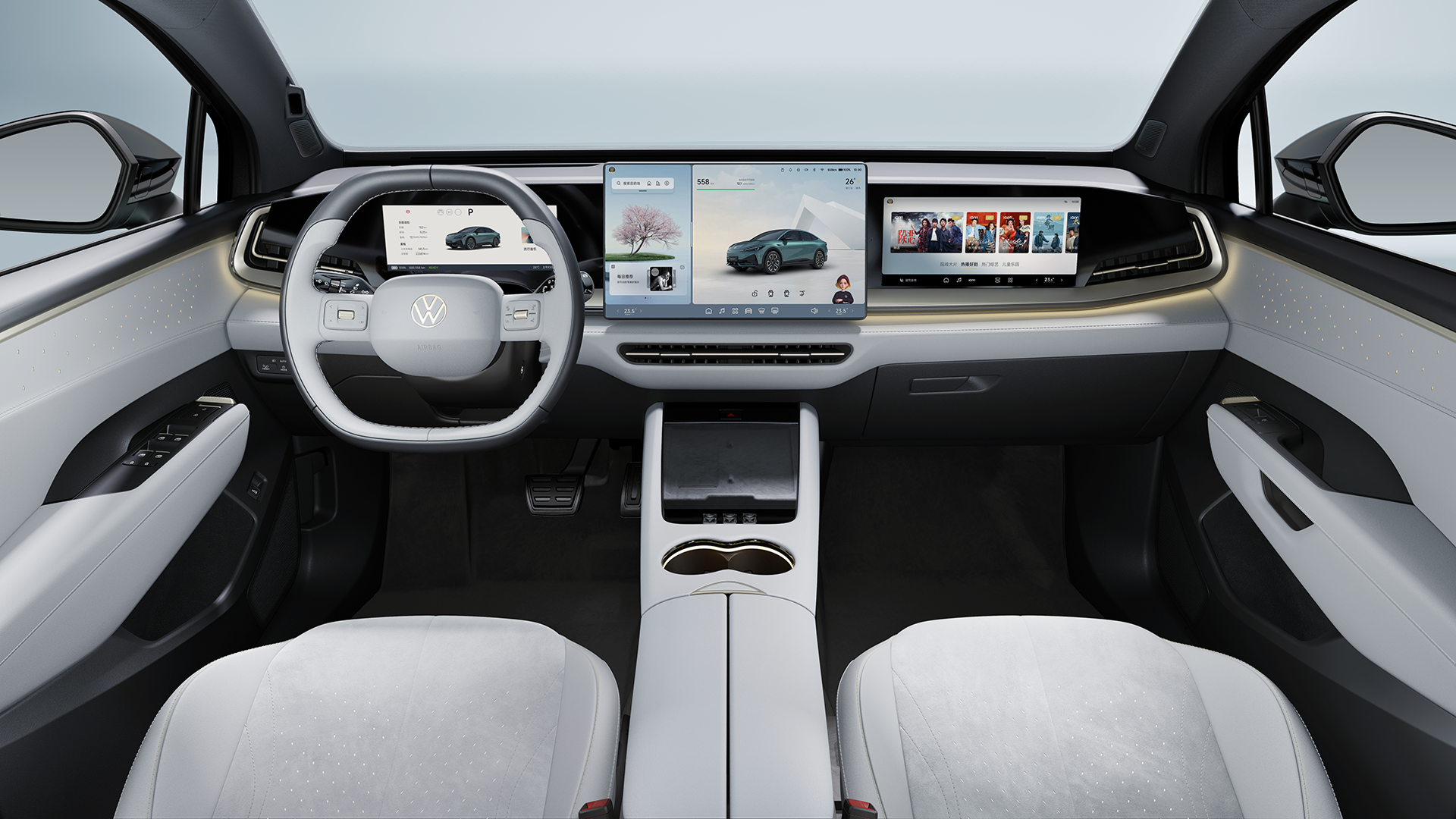 Volkswagen ID. UNYX 07 59.9 kWh RWD interior view