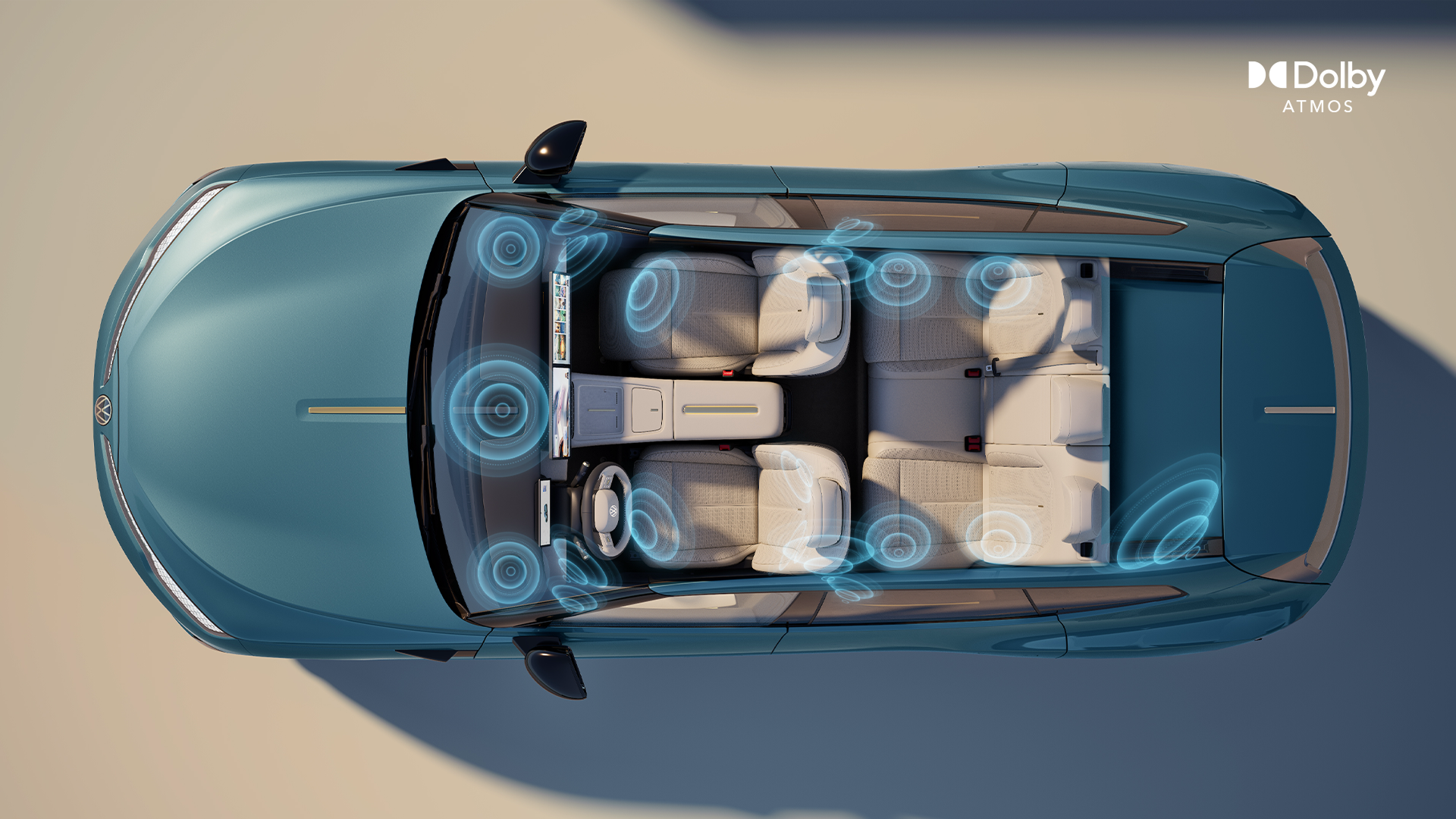 Volkswagen ID. UNYX 08 RWD Long Range speakers view