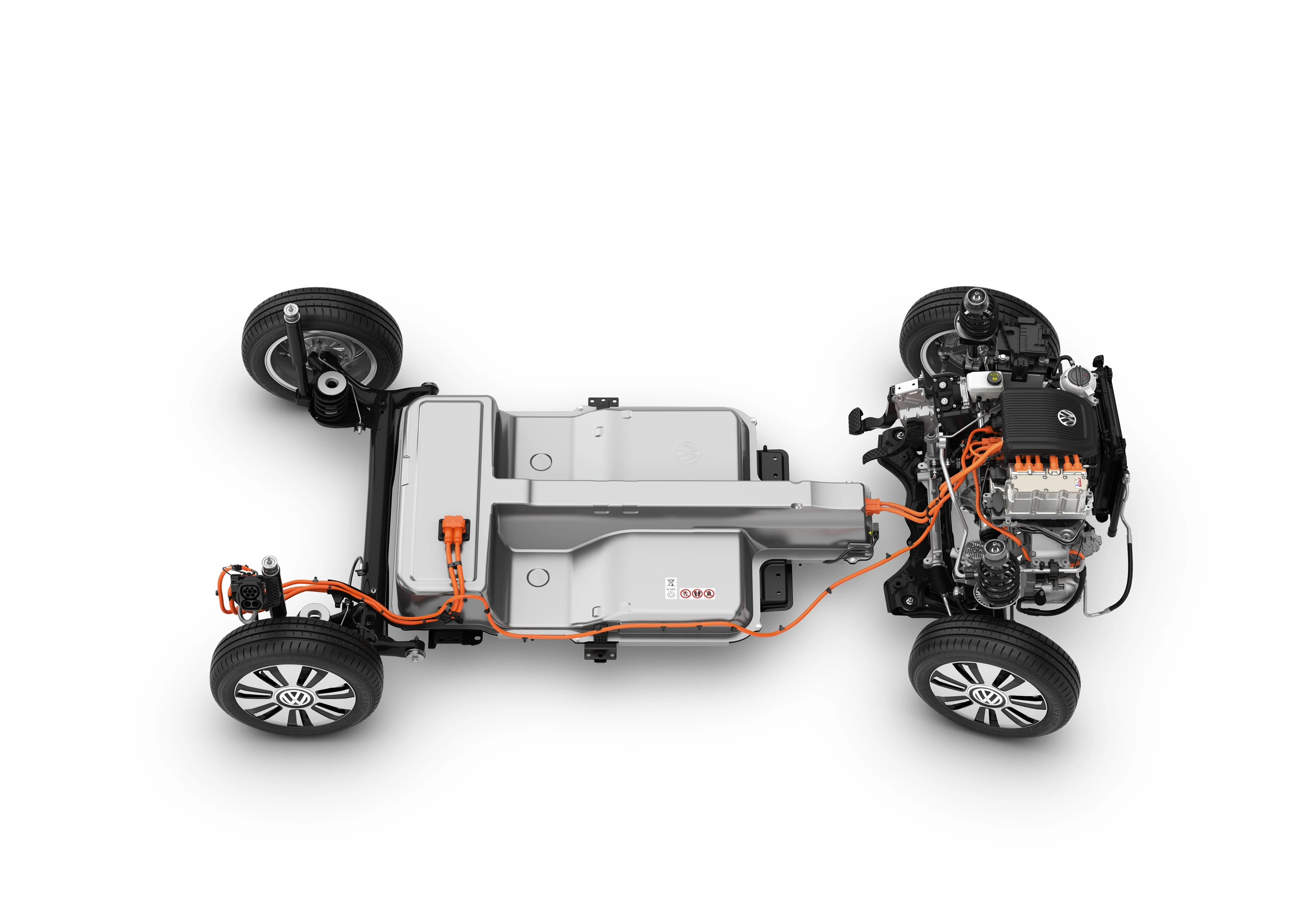 Volkswagen e-up! 18.7 kWh technology view