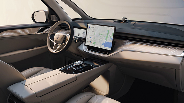 Volvo EM90 interior view