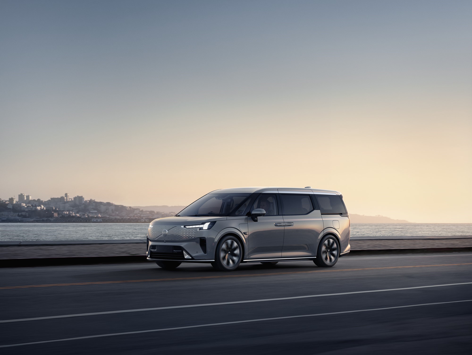 Volvo EM90 electric vehicle exterior
