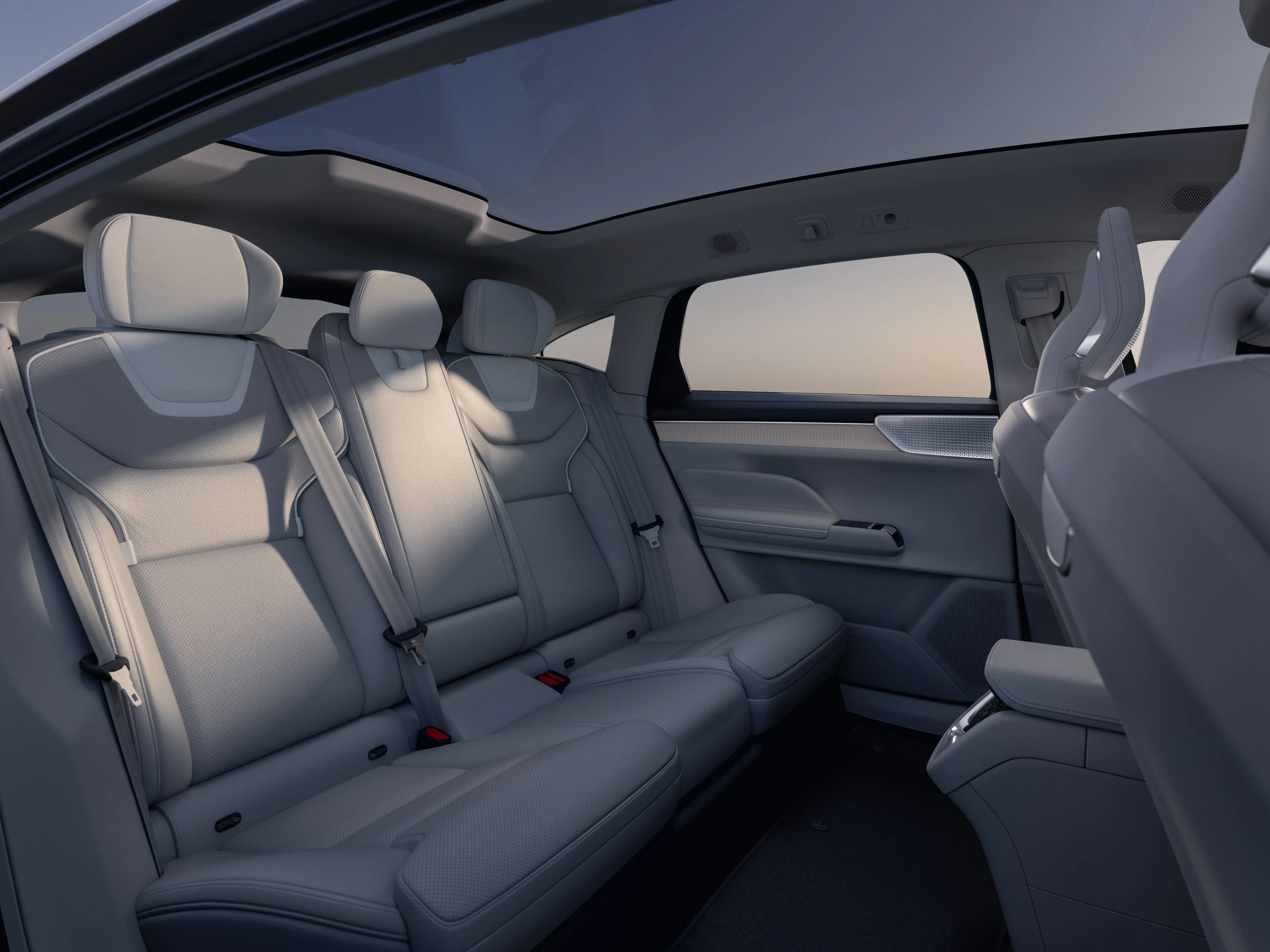 Volvo ES90 Twin Motor secondrowseats view
