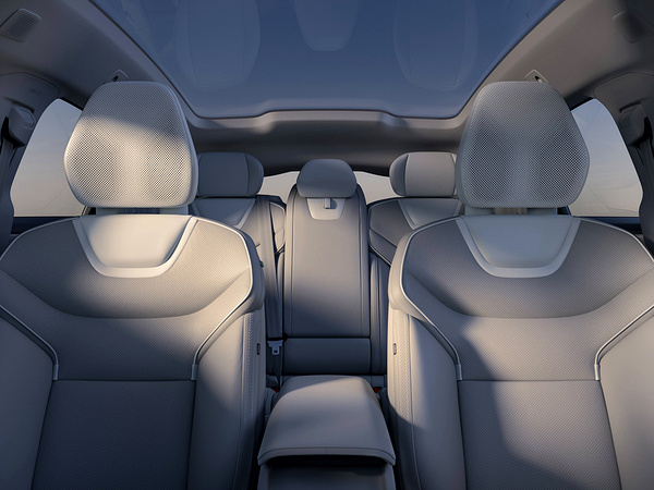Volvo ES90 Twin Motor Performance frontseats view