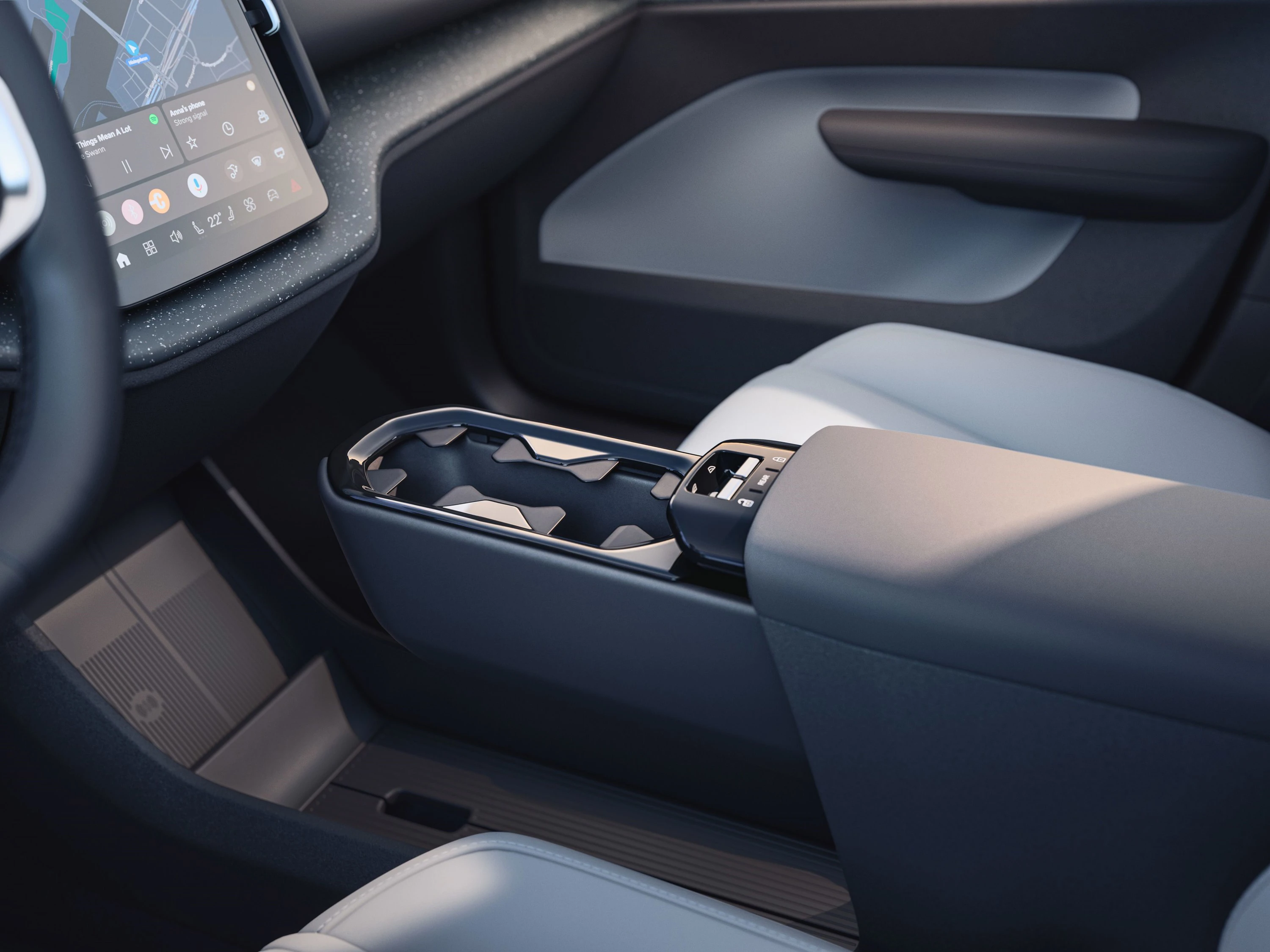 Volvo EX30 P3 interior view