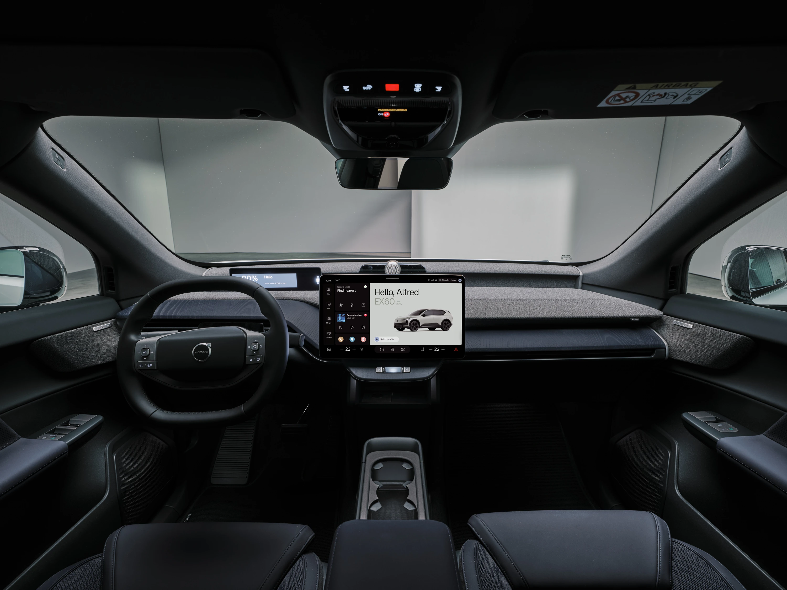 Volvo EX60 P12 AWD Electric interior view