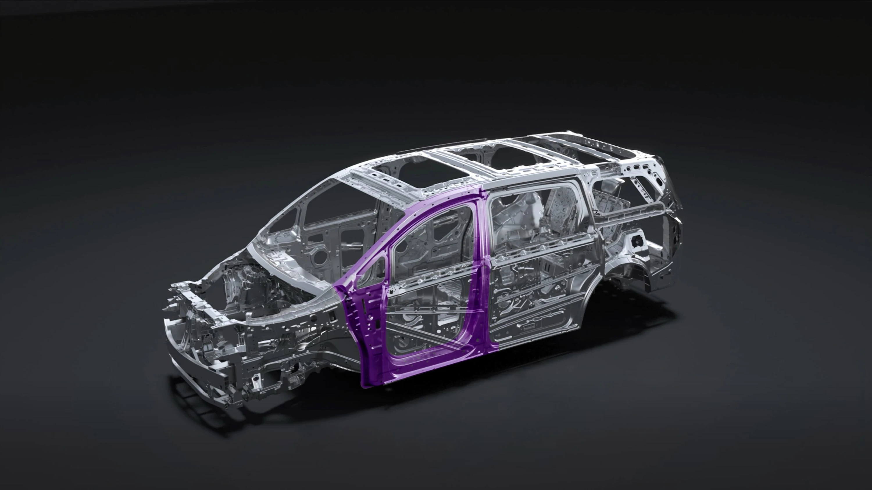 Voyah Dream Ultra Long Range AWD chassis view