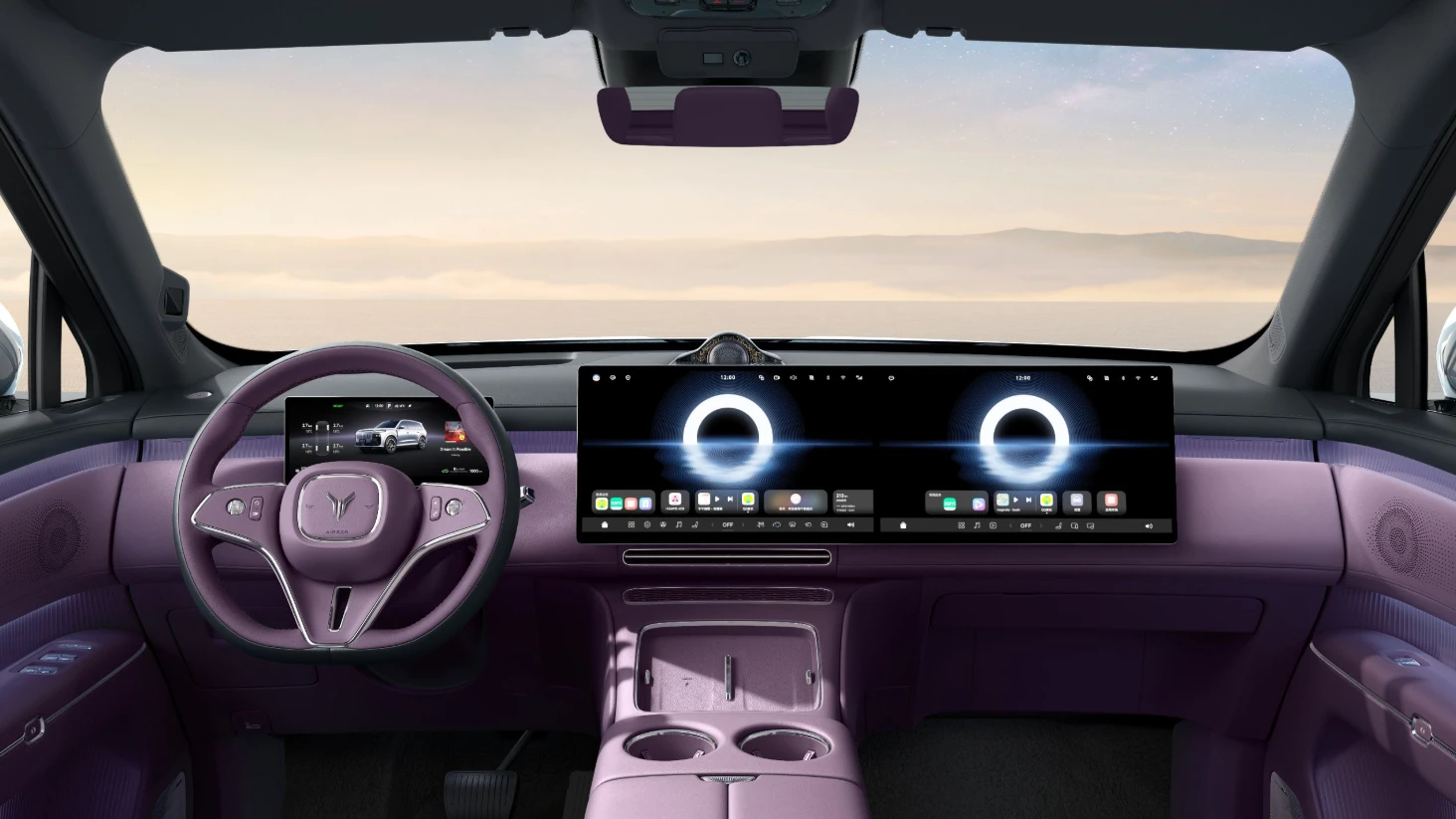 VOYAH Taishan X8 98 kWh interior view
