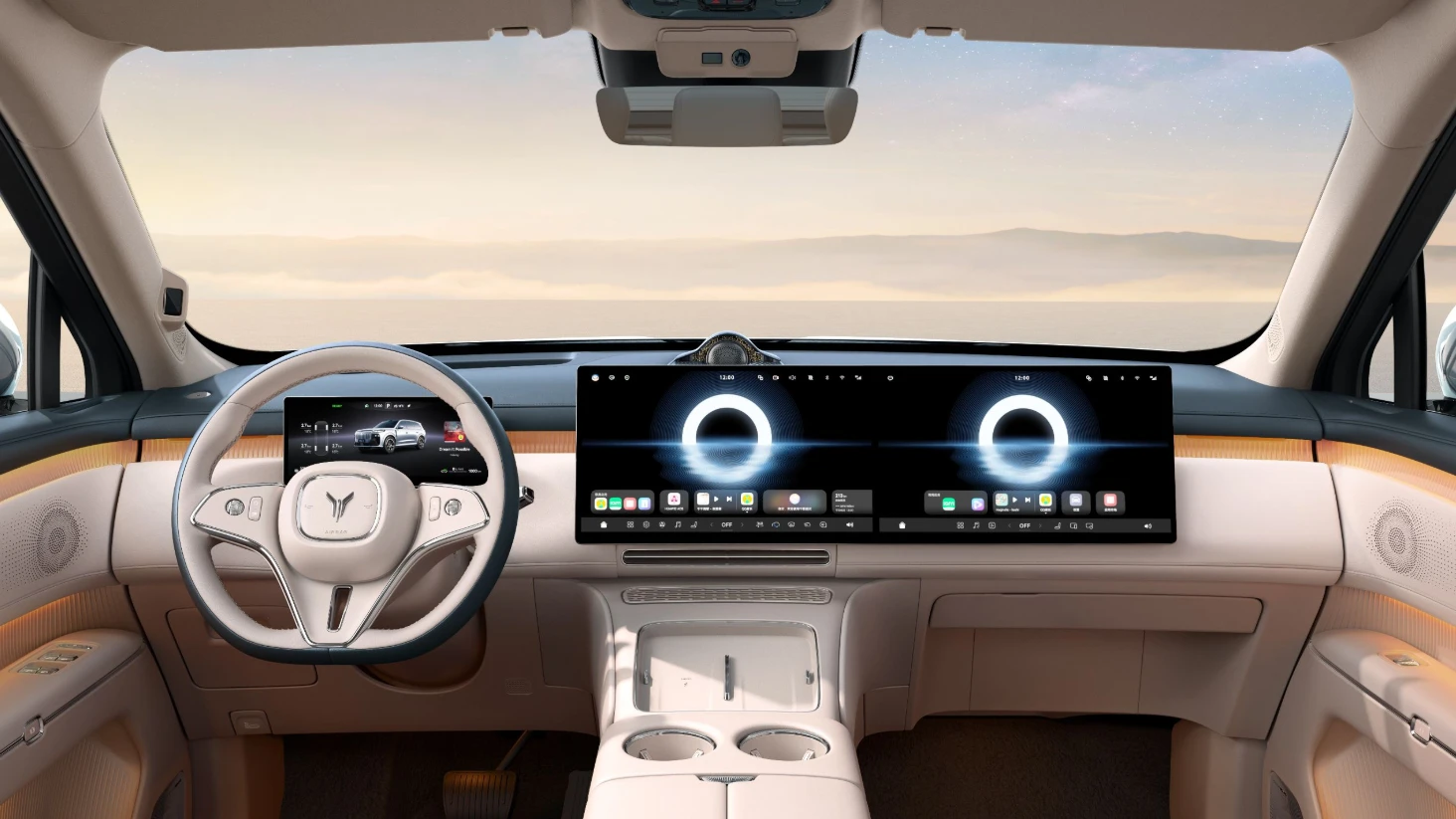 VOYAH Taishan X8 98 kWh interior view