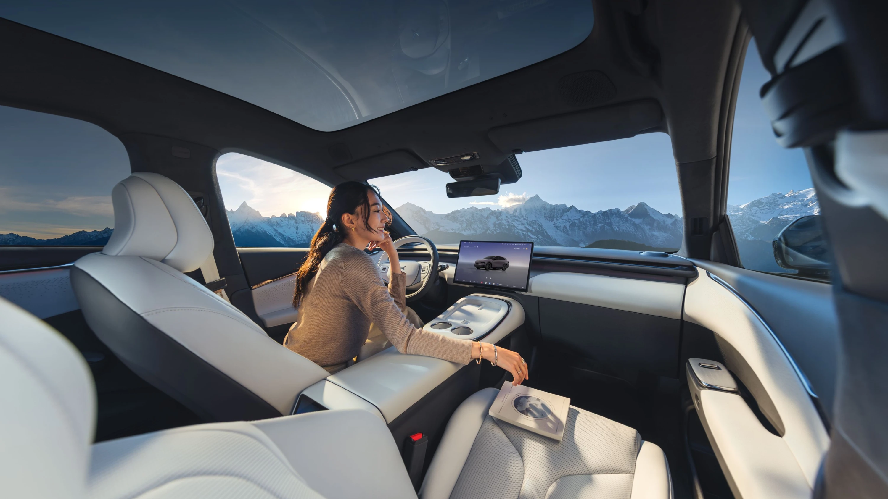 XPENG G7 702 Max interior view