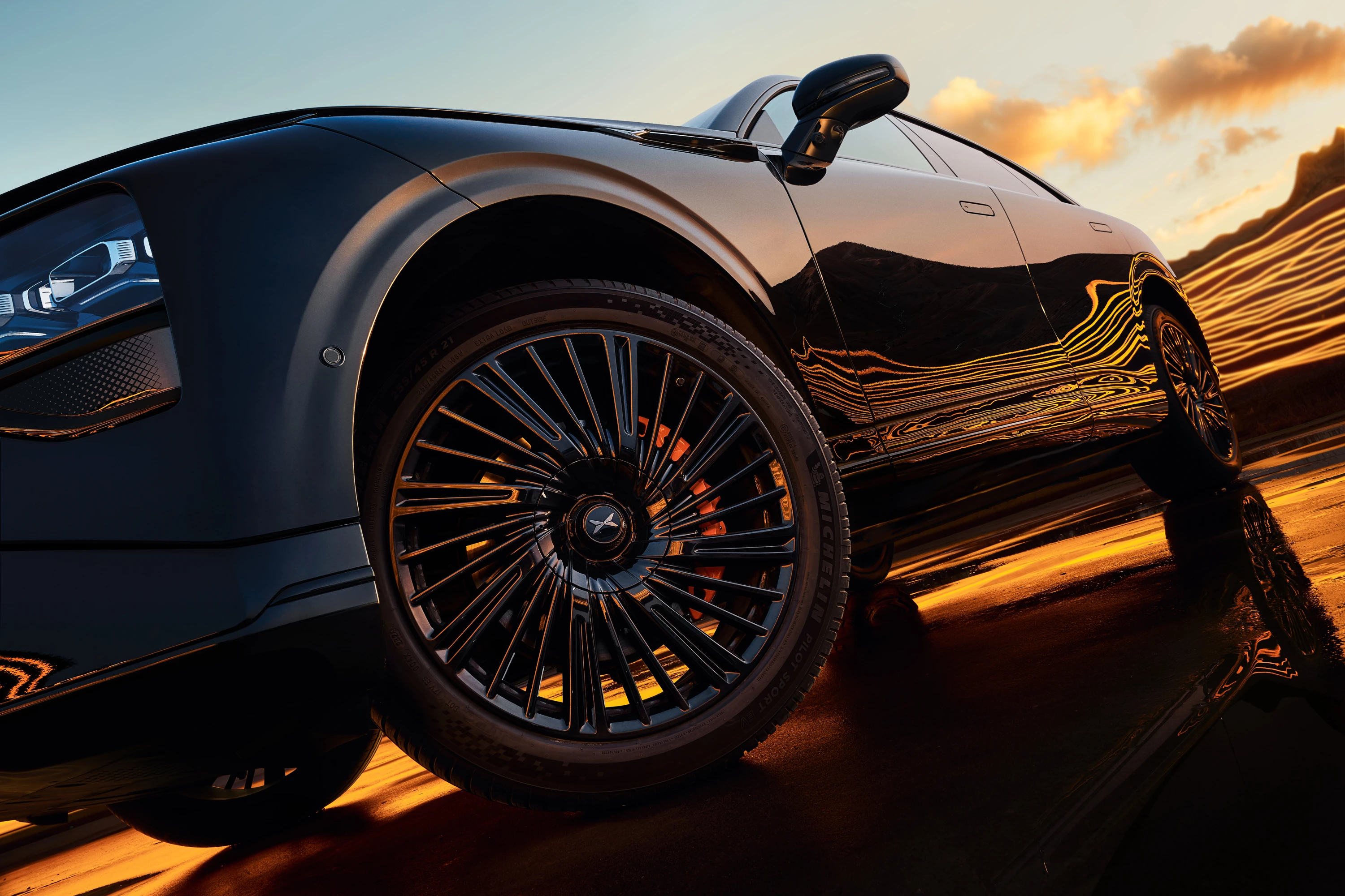 XPENG G9 AWD Performance wheels view