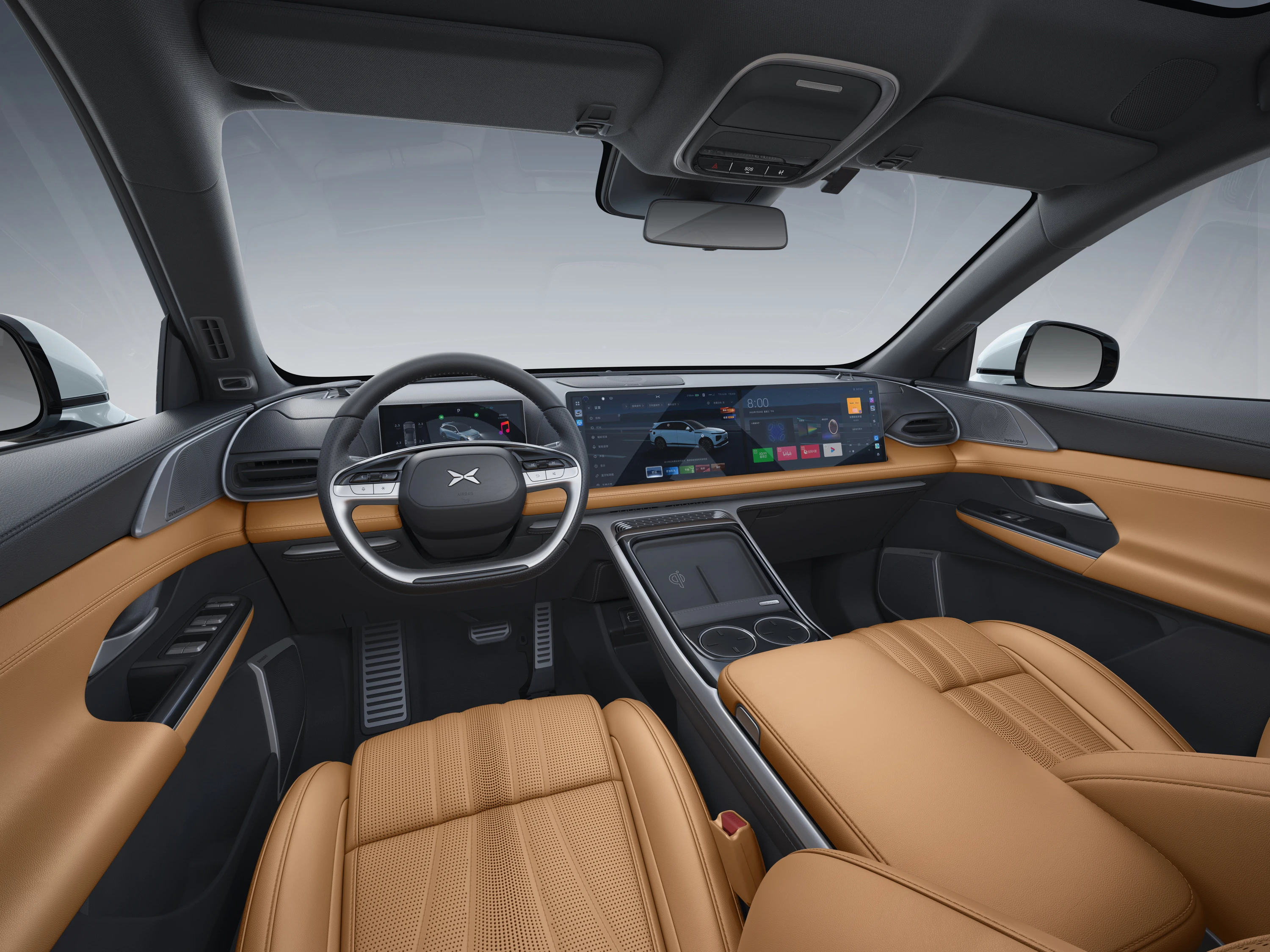 XPENG G9 AWD Performance (GEN1) interior view
