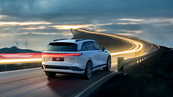 XPENG G9 RWD Long Range exterior view