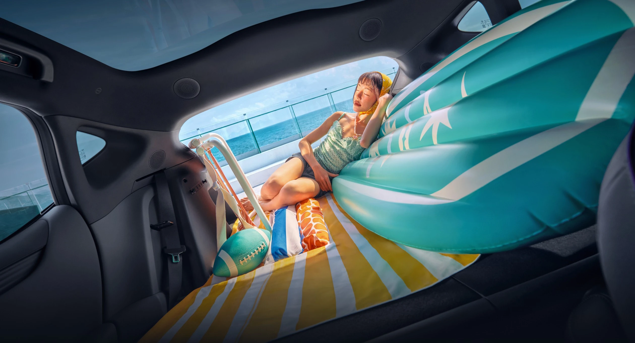 XPENG L03 58.3 kWh RWD trunk view